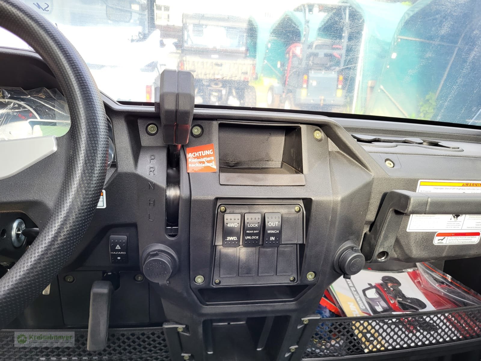 ATV & Quad des Typs Hisun FORESTER 750 + Teilkabine + StVZO Zulassung + Allrad NEU UTV, Neumaschine in Feuchtwangen (Bild 9)