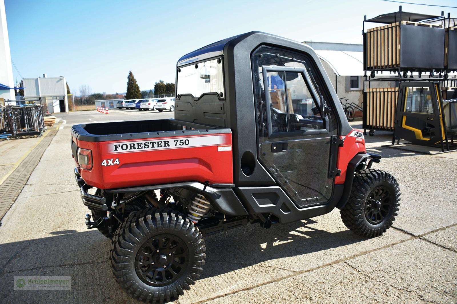 ATV & Quad des Typs Hisun FORESTER 750 Vollkabine Heizung + StVZO Zulassung + Allrad NEU UTV, Neumaschine in Feuchtwangen (Bild 3)