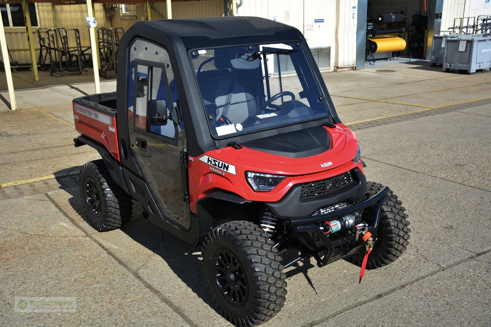 ATV & Quad des Typs Hisun FORESTER 750 Vollkabine Heizung + StVZO Zulassung + Allrad NEU UTV, Neumaschine in Feuchtwangen (Bild 4)