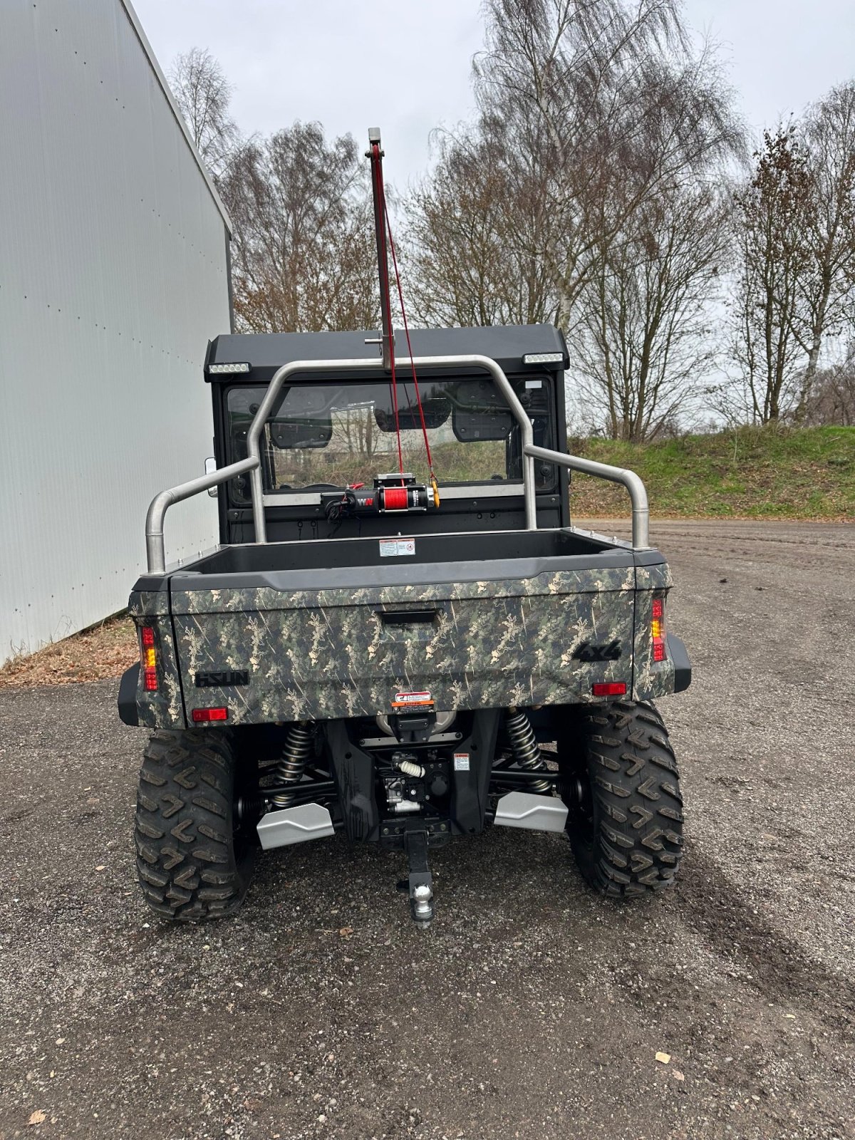 ATV & Quad του τύπου Hisun Freeländer 550, Neumaschine σε Klempau (Φωτογραφία 4)