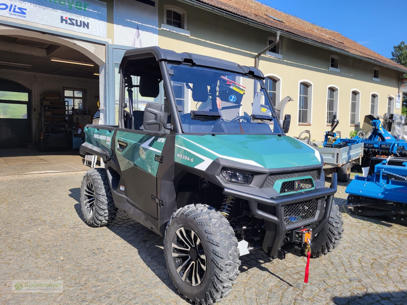 ATV & Quad des Typs Hisun Freelander 550 + 1400kg Anhängelast + StVZO Zulassung + Teilkabine + 10" Display Kamera UTV, Neumaschine in Feuchtwangen (Bild 1)