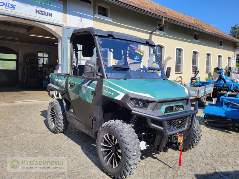 ATV & Quad za tip Hisun Freelander 550 + 1400kg Anhängelast + StVZO Zulassung + Teilkabine + 10" Display Kamera UTV, Neumaschine u Feuchtwangen (Slika 1)