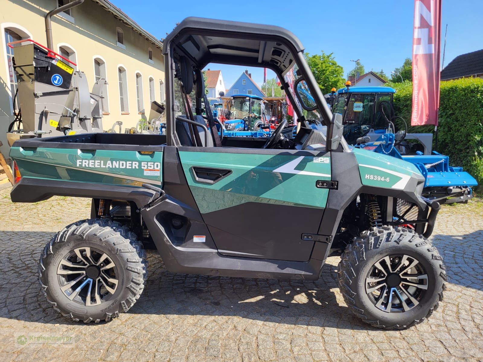 ATV & Quad des Typs Hisun Freelander 550 + 1400kg Anhängelast + StVZO Zulassung + Teilkabine + 10" Display Kamera UTV, Neumaschine in Feuchtwangen (Bild 2)