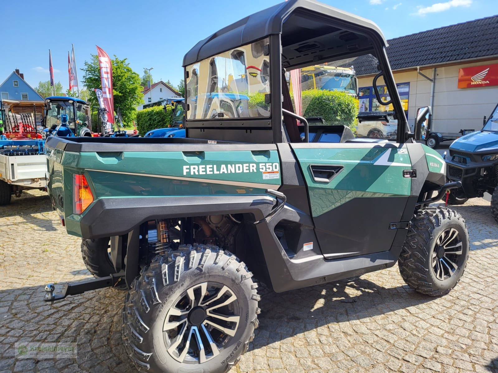 ATV & Quad des Typs Hisun Freelander 550 + 1400kg Anhängelast + StVZO Zulassung + Teilkabine + 10" Display Kamera UTV, Neumaschine in Feuchtwangen (Bild 4)