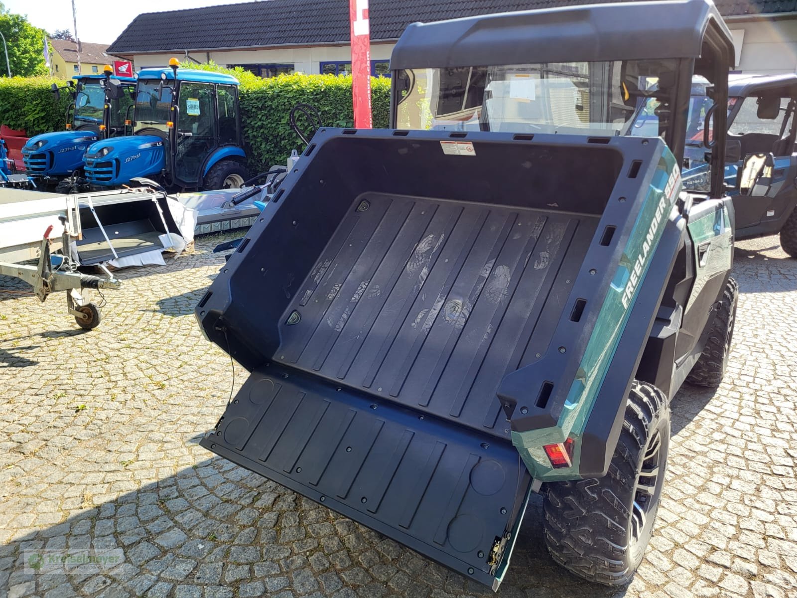 ATV & Quad des Typs Hisun Freelander 550 + 1400kg Anhängelast + StVZO Zulassung + Teilkabine + 10" Display Kamera UTV, Neumaschine in Feuchtwangen (Bild 7)