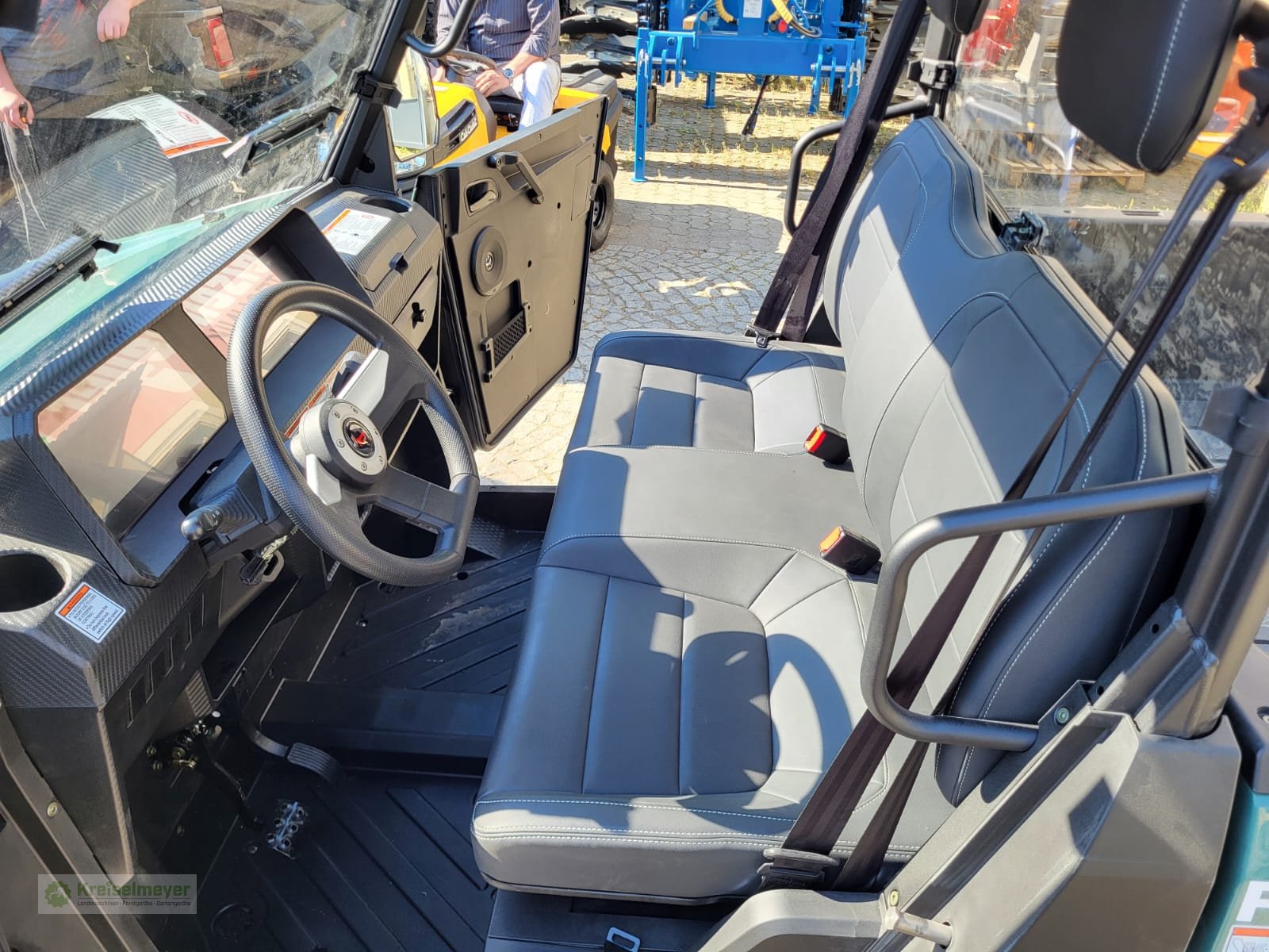 ATV & Quad des Typs Hisun Freelander 550 + 1400kg Anhängelast + StVZO Zulassung + Teilkabine + 10" Display Kamera UTV, Neumaschine in Feuchtwangen (Bild 9)