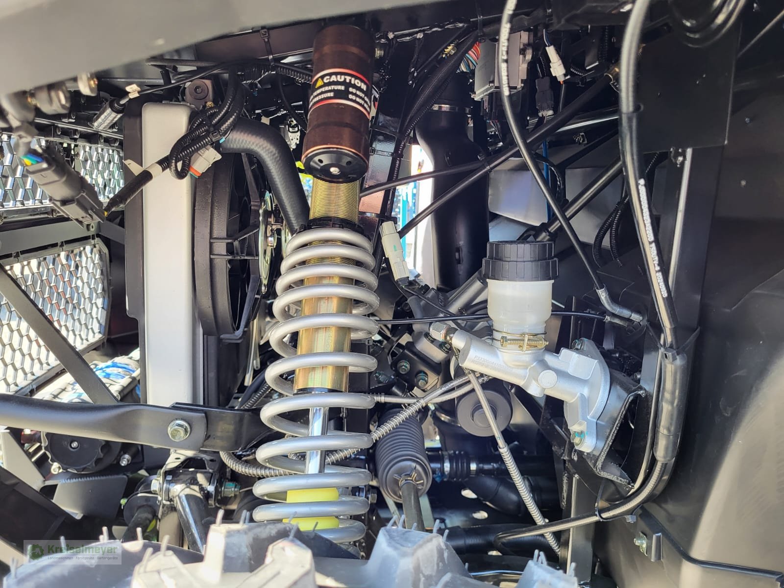 ATV & Quad des Typs Hisun Freelander 550 + 1400kg Anhängelast + StVZO Zulassung + Teilkabine + 10" Display Kamera UTV, Neumaschine in Feuchtwangen (Bild 15)