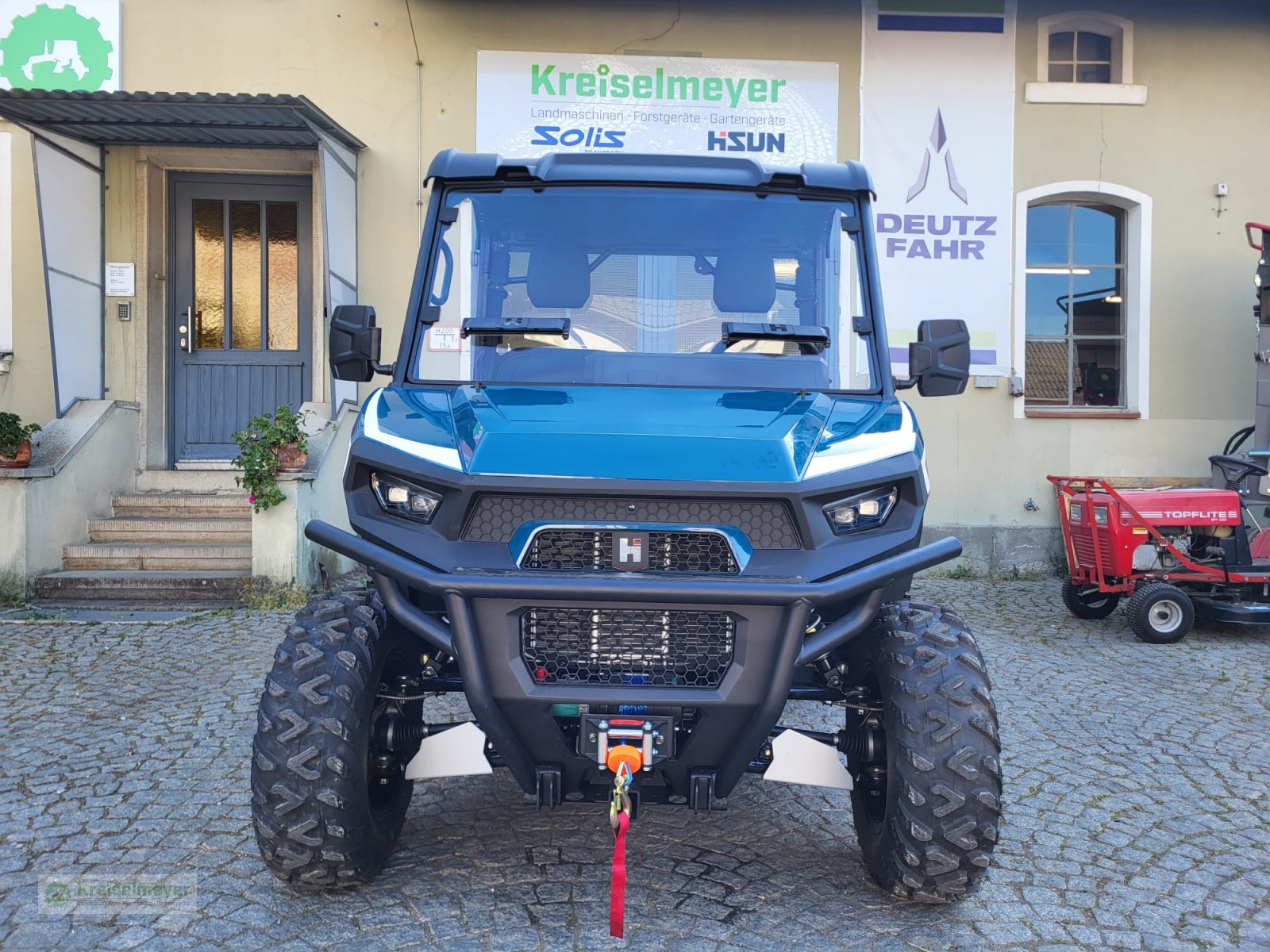 ATV & Quad des Typs Hisun Freelander 550 + 1400kg Anhängelast + StVZO Zulassung + Teilkabine + 10" Display Kamera UTV, Neumaschine in Feuchtwangen (Bild 2)