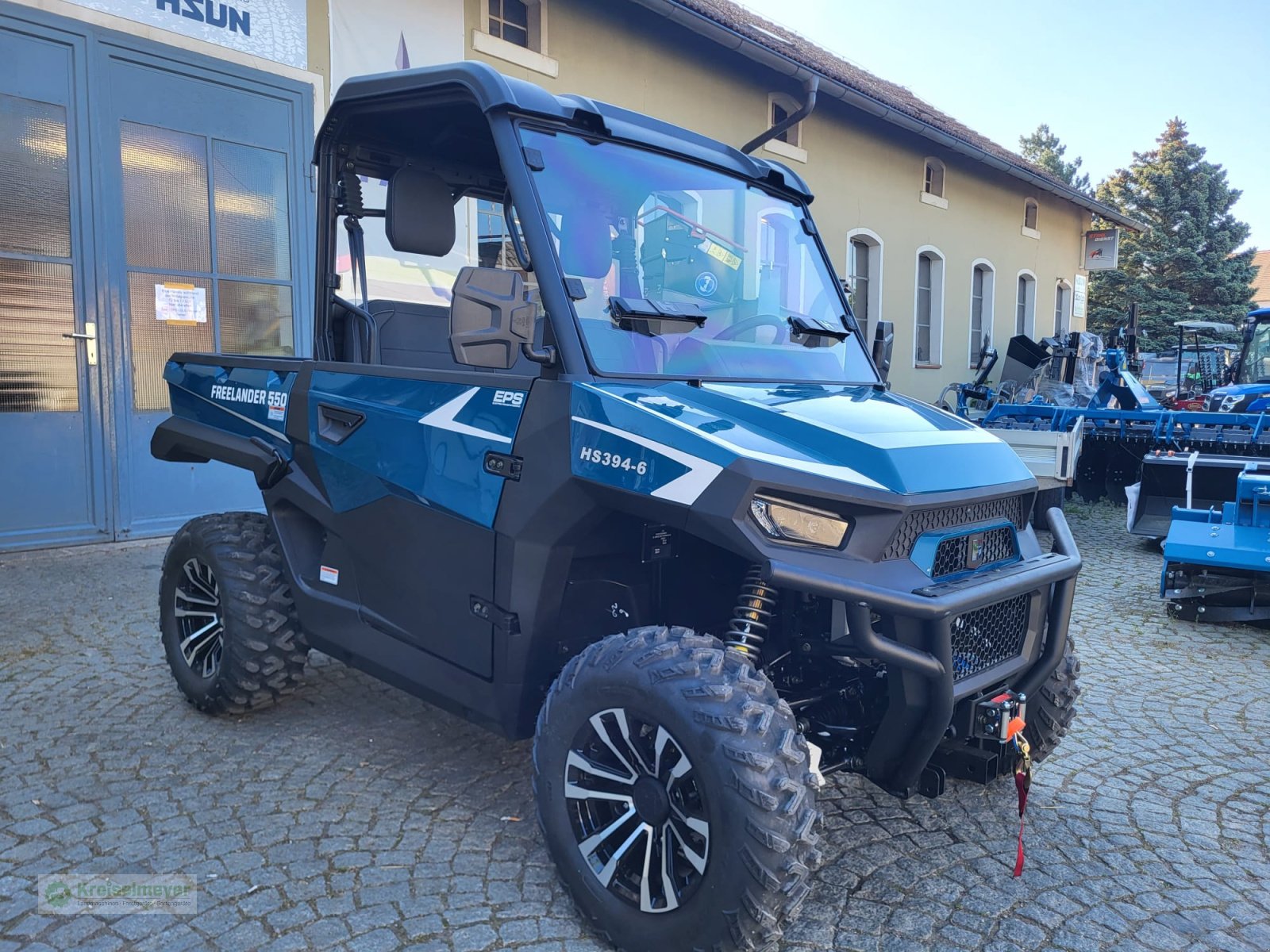 ATV & Quad des Typs Hisun Freelander 550 + 1400kg Anhängelast + StVZO Zulassung + Teilkabine + 10" Display Kamera UTV, Neumaschine in Feuchtwangen (Bild 3)