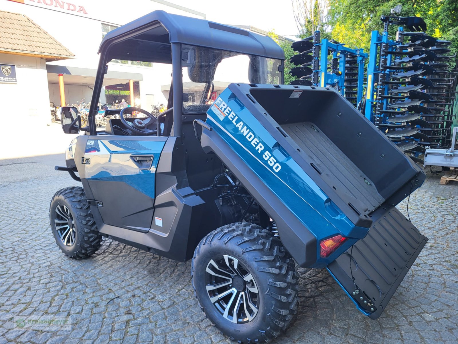 ATV & Quad des Typs Hisun Freelander 550 + 1400kg Anhängelast + StVZO Zulassung + Teilkabine + 10" Display Kamera UTV, Neumaschine in Feuchtwangen (Bild 7)