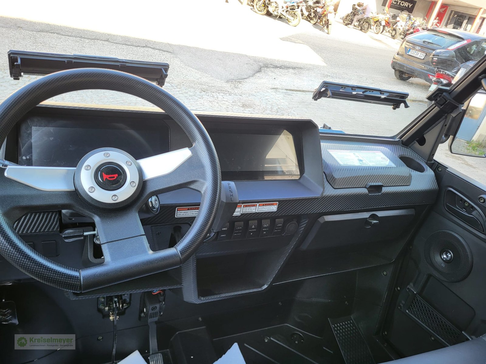 ATV & Quad des Typs Hisun Freelander 550 + 1400kg Anhängelast + StVZO Zulassung + Teilkabine + 10" Display Kamera UTV, Neumaschine in Feuchtwangen (Bild 9)