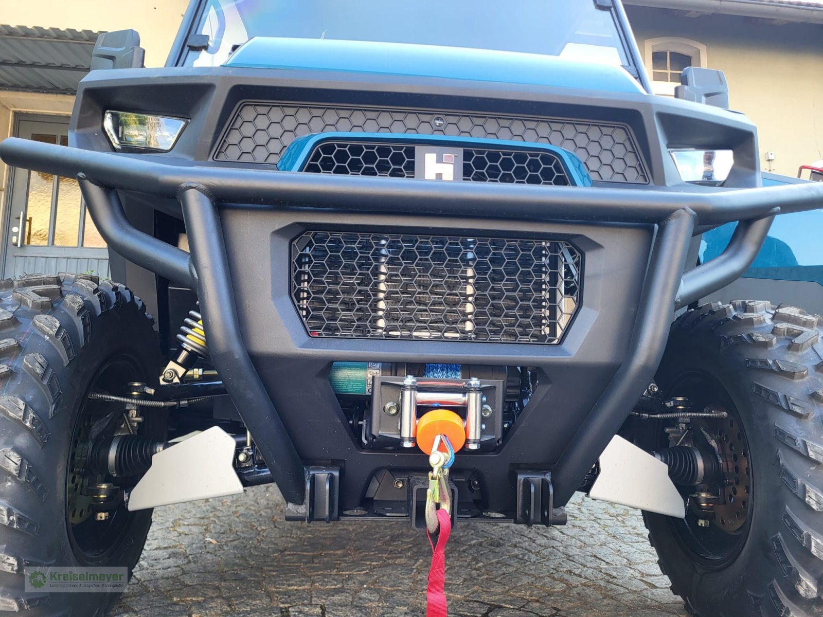 ATV & Quad des Typs Hisun Freelander 550 + 1400kg Anhängelast + StVZO Zulassung + Teilkabine + 10" Display Kamera UTV, Neumaschine in Feuchtwangen (Bild 15)