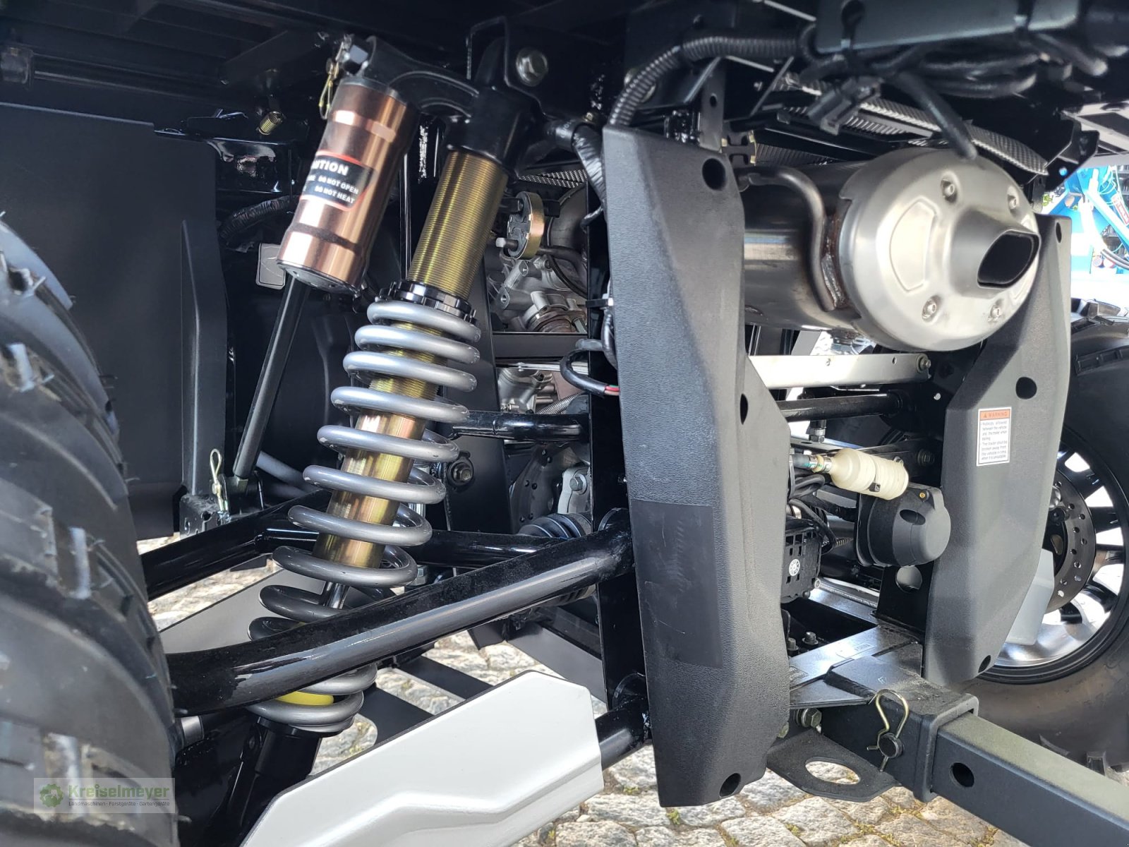 ATV & Quad des Typs Hisun Freelander 550 + 1400kg Anhängelast + StVZO Zulassung + Teilkabine + 10" Display Kamera UTV, Neumaschine in Feuchtwangen (Bild 16)