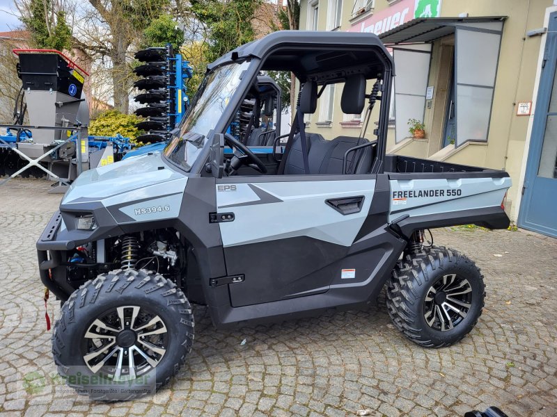 ATV & Quad za tip Hisun Freelander 550 + 1400kg Anhängelast + StVZO Zulassung + Teilkabine + LCD 10" Displays Kamera UTV, Neumaschine u Feuchtwangen (Slika 1)