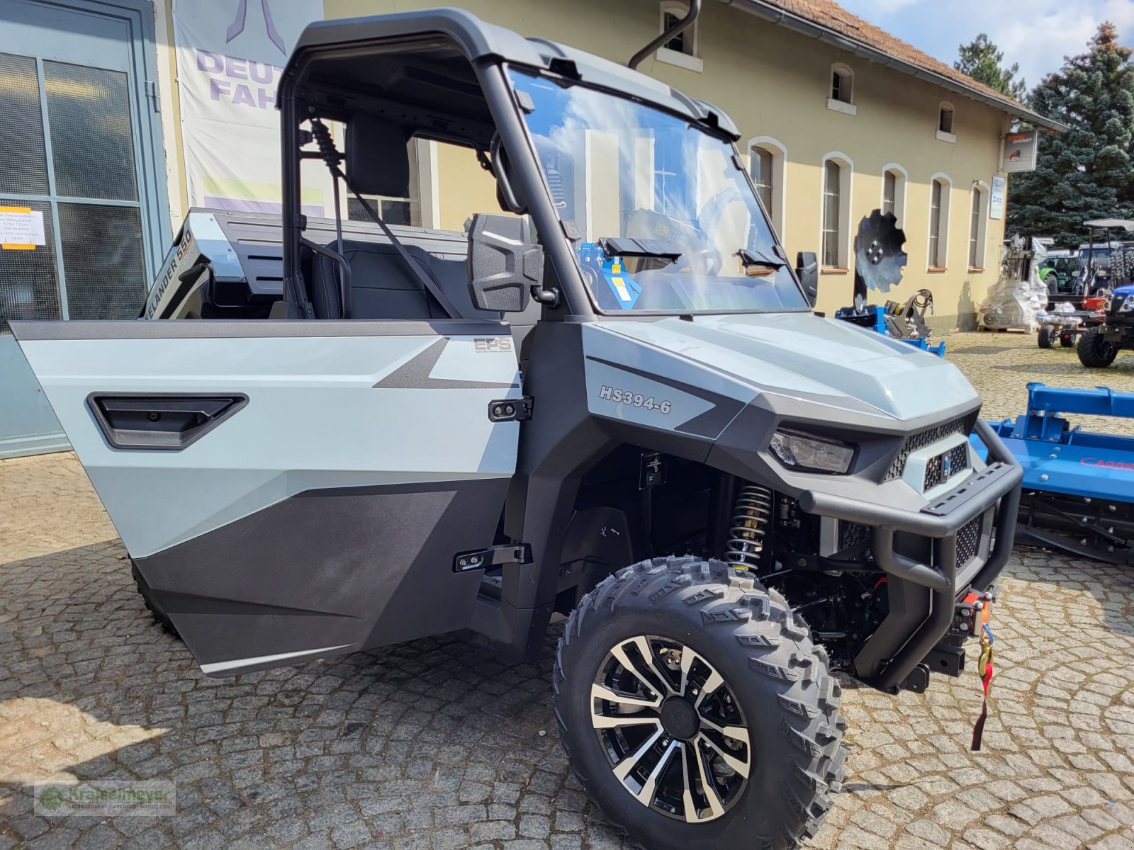 ATV & Quad des Typs Hisun Freelander 550 + 1400kg Anhängelast + StVZO Zulassung + Teilkabine + LCD 10" Displays Kamera UTV, Neumaschine in Feuchtwangen (Bild 5)