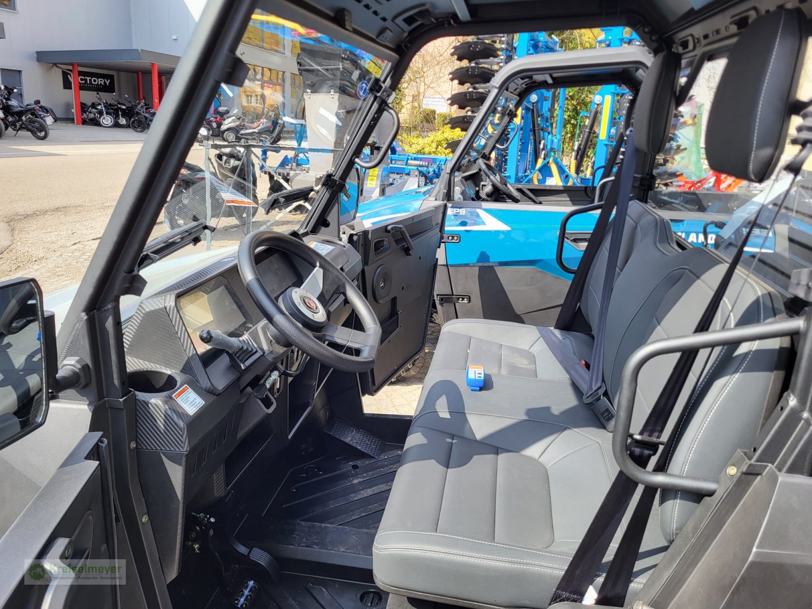 ATV & Quad des Typs Hisun Freelander 550 + 1400kg Anhängelast + StVZO Zulassung + Teilkabine + LCD 10" Displays Kamera UTV, Neumaschine in Feuchtwangen (Bild 8)