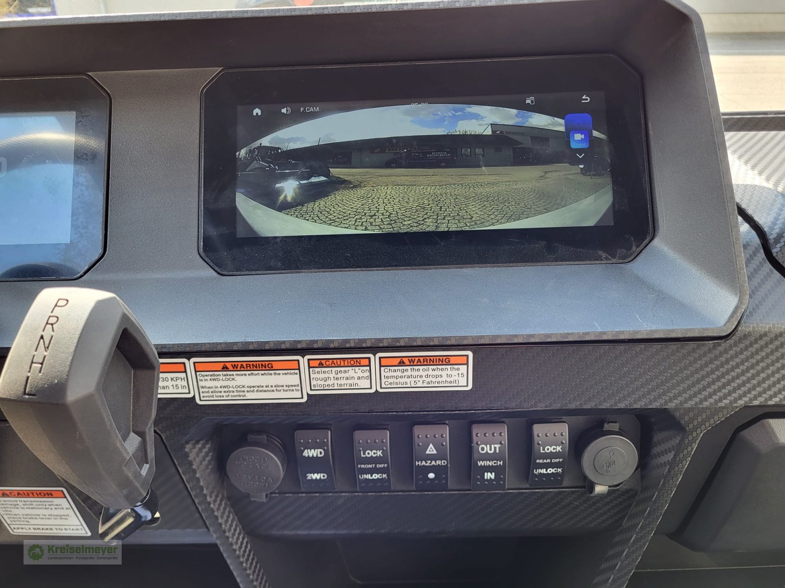 ATV & Quad des Typs Hisun Freelander 550 + 1400kg Anhängelast + StVZO Zulassung + Teilkabine + LCD 10" Displays Kamera UTV, Neumaschine in Feuchtwangen (Bild 12)