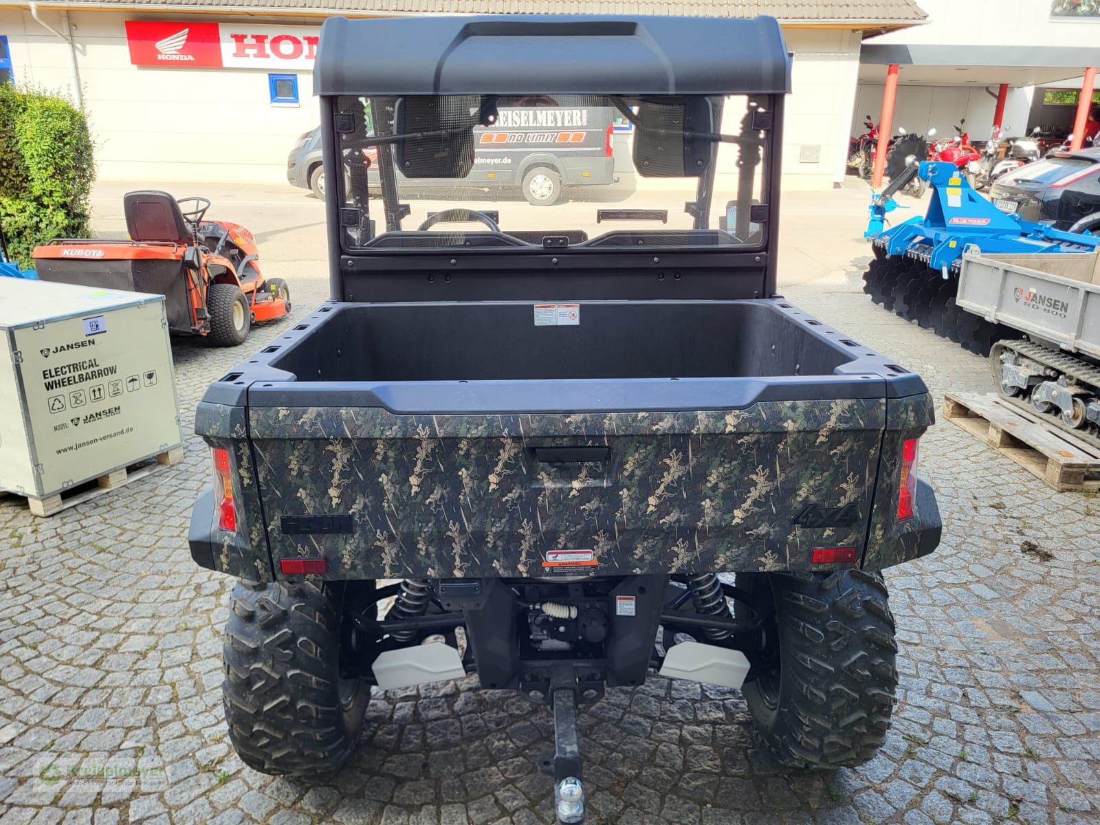 ATV & Quad des Typs Hisun Freelander 550 + 1400kg Anhängelast + StVZO Zulassung + Teilkabine + LCD 10" Displays Kamera UTV, Neumaschine in Feuchtwangen (Bild 5)