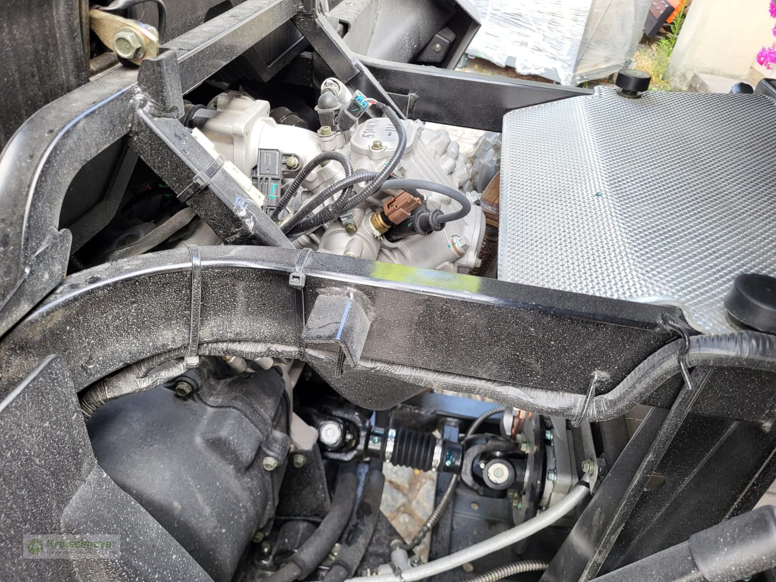 ATV & Quad des Typs Hisun Freelander 550 + 1400kg Anhängelast + StVZO Zulassung + Teilkabine + LCD 10" Displays Kamera UTV, Neumaschine in Feuchtwangen (Bild 12)