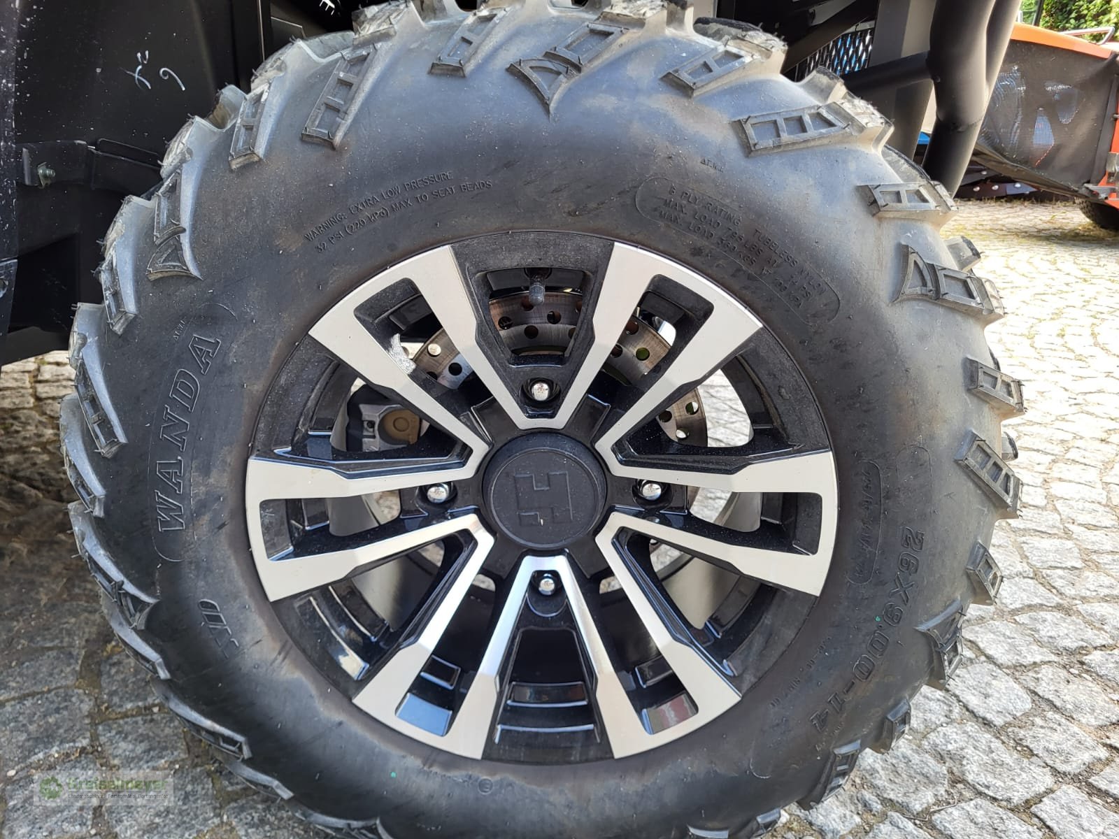 ATV & Quad des Typs Hisun Freelander 550 + 1400kg Anhängelast + StVZO Zulassung + Teilkabine + LCD 10" Displays Kamera UTV, Neumaschine in Feuchtwangen (Bild 13)