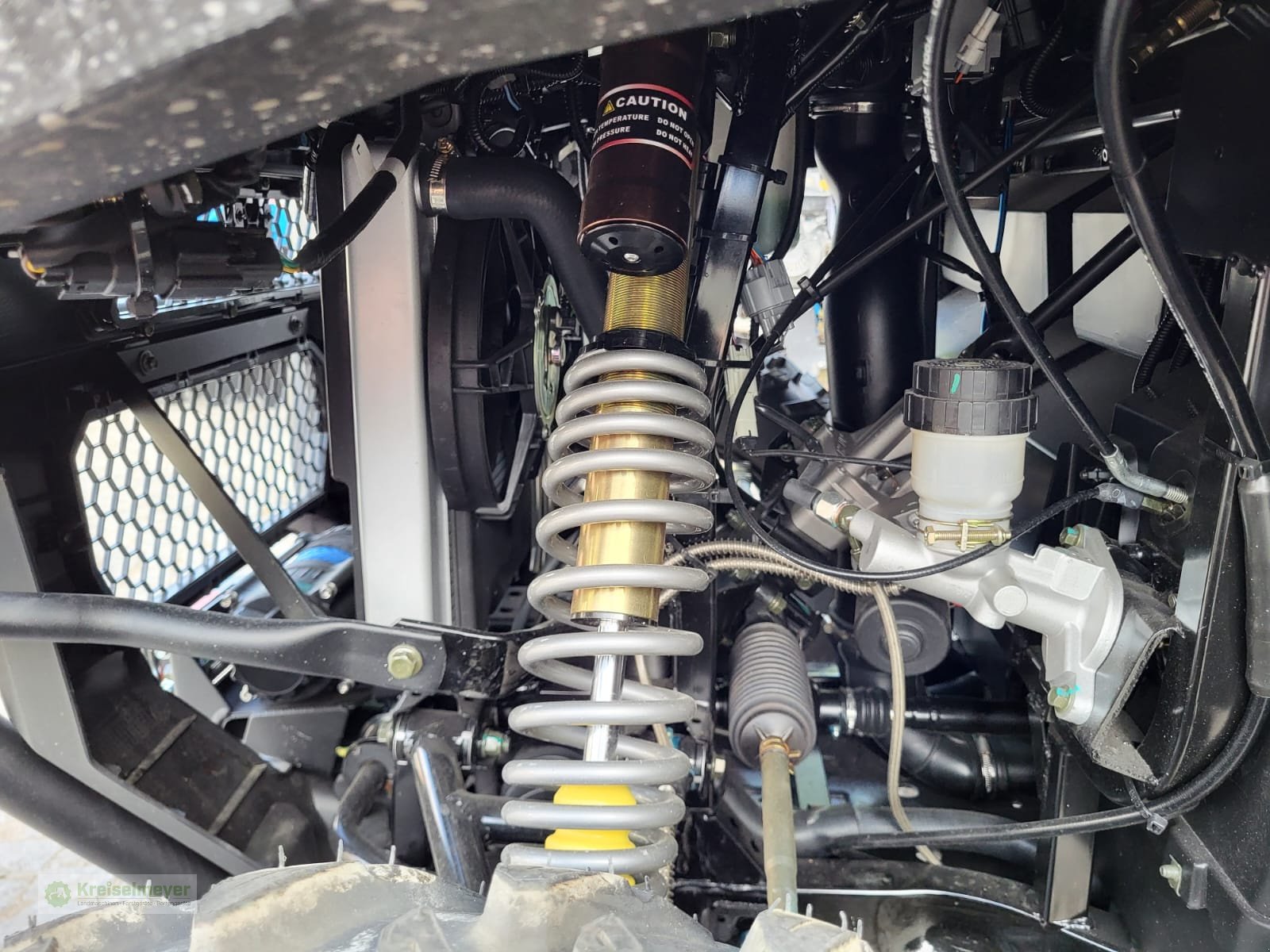 ATV & Quad des Typs Hisun Freelander 550 + 1400kg Anhängelast + StVZO Zulassung + Teilkabine + LCD 10" Displays Kamera UTV, Neumaschine in Feuchtwangen (Bild 14)