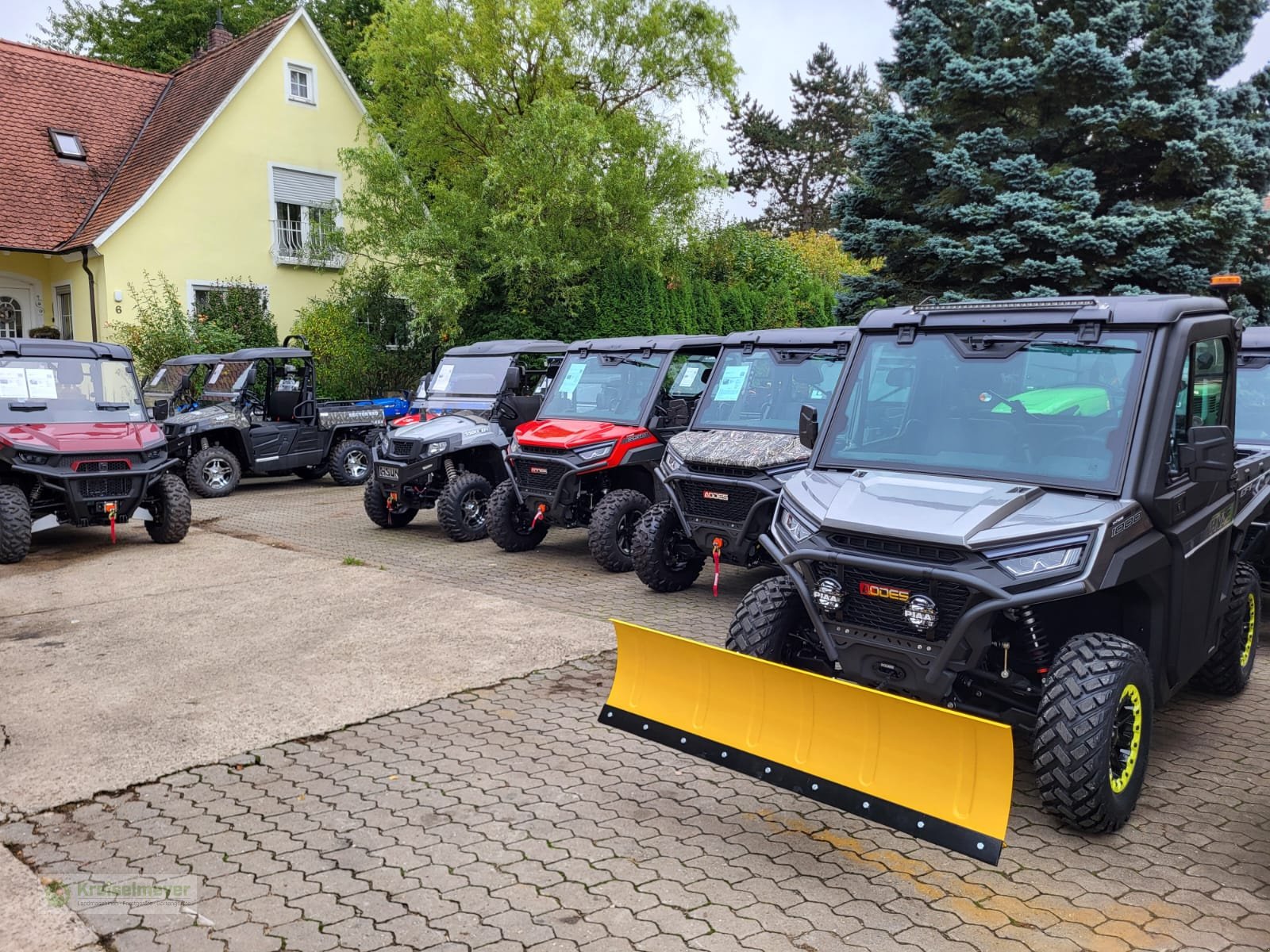 ATV & Quad des Typs Hisun Freelander 550 + 1400kg Anhängelast + StVZO Zulassung + Teilkabine + LCD 10" Displays Kamera UTV, Neumaschine in Feuchtwangen (Bild 21)
