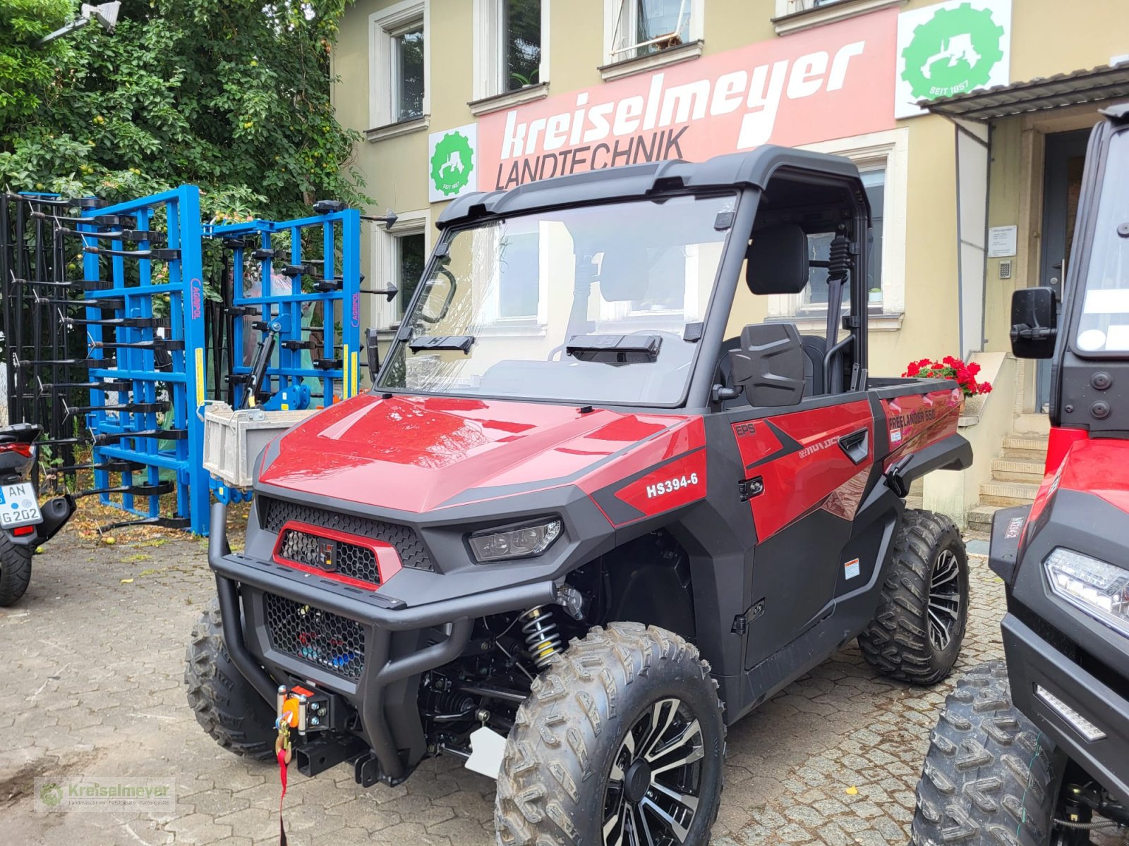 ATV & Quad of the type Hisun Freelander 550 + 1400kg Anhängelast + StVZO Zulassung + Teilkabine + LCD 10" Displays Kamera UTV, Neumaschine in Feuchtwangen (Picture 1)