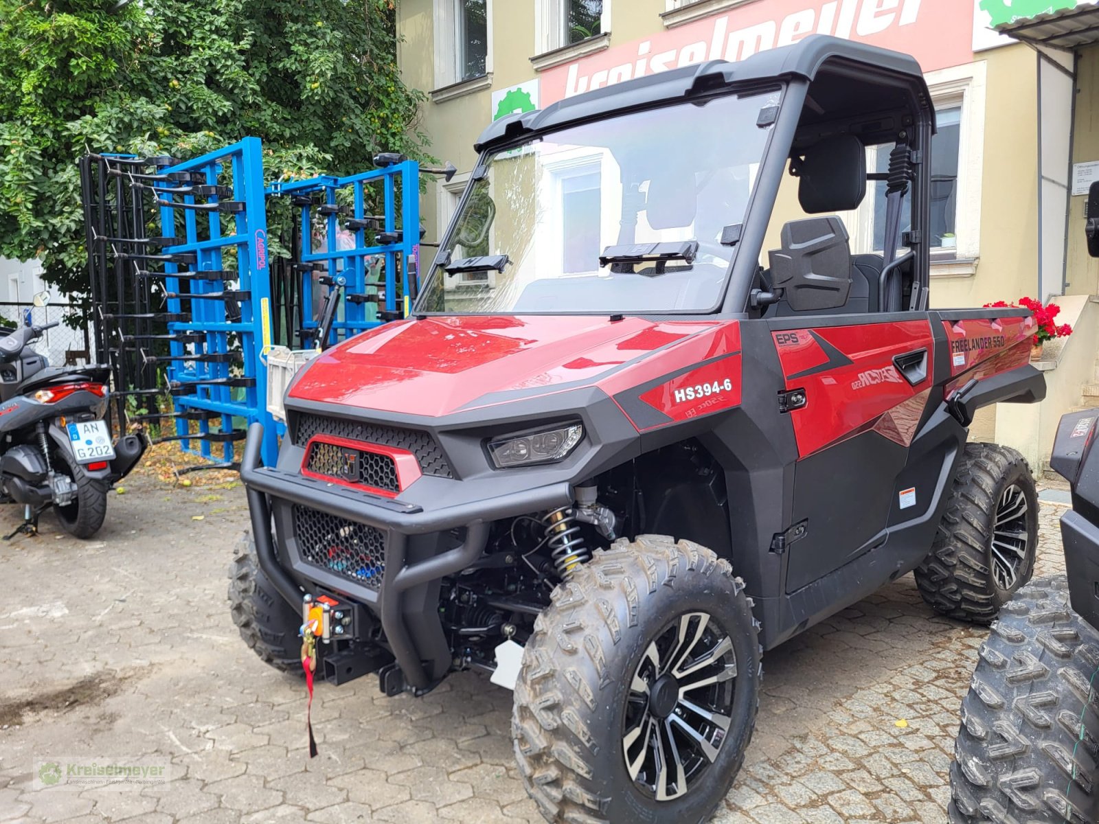 ATV & Quad of the type Hisun Freelander 550 + 1400kg Anhängelast + StVZO Zulassung + Teilkabine + LCD 10" Displays Kamera UTV, Neumaschine in Feuchtwangen (Picture 2)