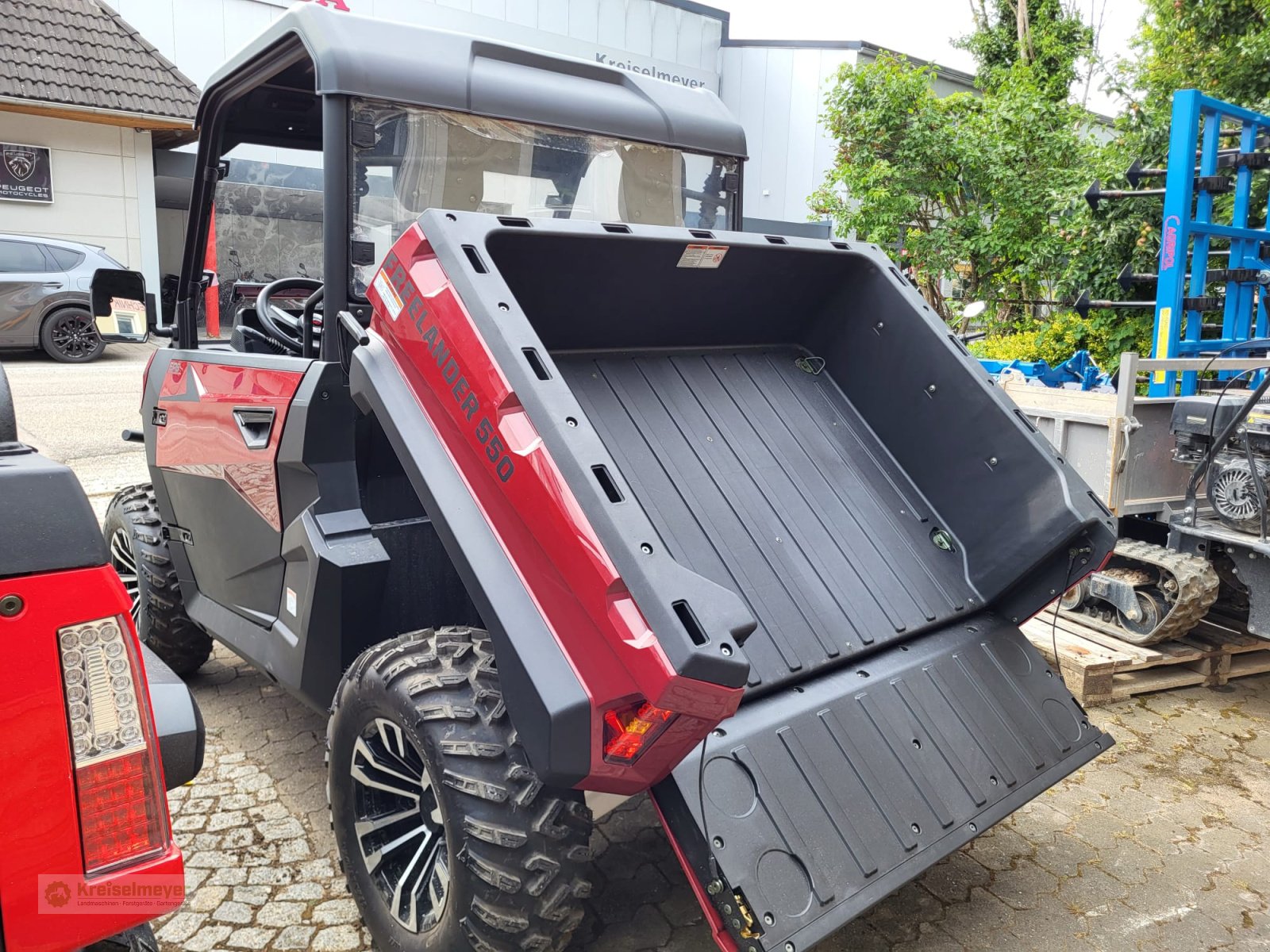 ATV & Quad of the type Hisun Freelander 550 + 1400kg Anhängelast + StVZO Zulassung + Teilkabine + LCD 10" Displays Kamera UTV, Neumaschine in Feuchtwangen (Picture 7)