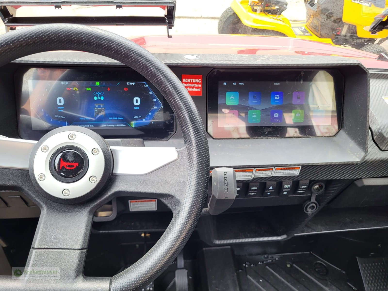 ATV & Quad of the type Hisun Freelander 550 + 1400kg Anhängelast + StVZO Zulassung + Teilkabine + LCD 10" Displays Kamera UTV, Neumaschine in Feuchtwangen (Picture 9)