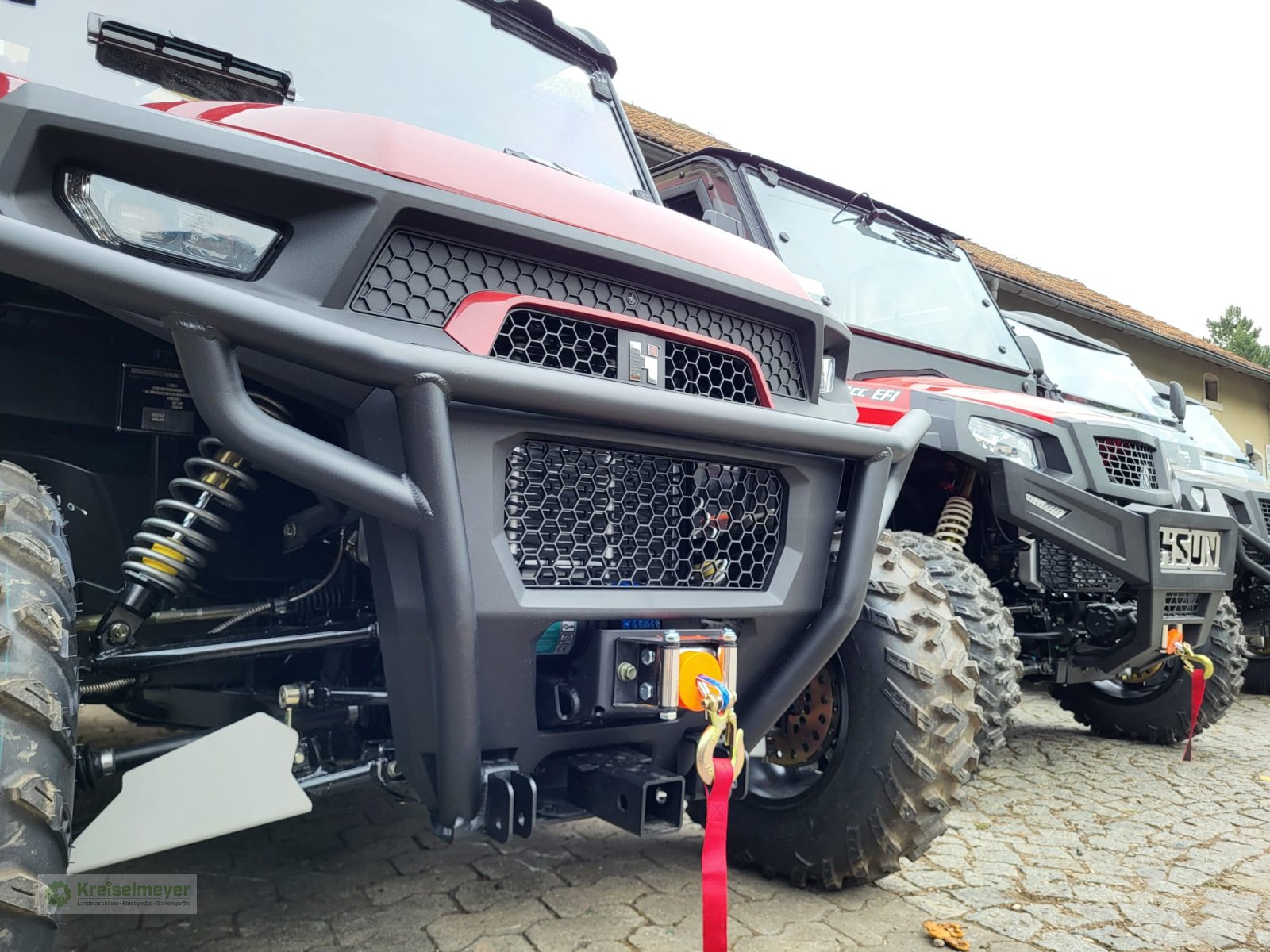 ATV & Quad of the type Hisun Freelander 550 + 1400kg Anhängelast + StVZO Zulassung + Teilkabine + LCD 10" Displays Kamera UTV, Neumaschine in Feuchtwangen (Picture 18)