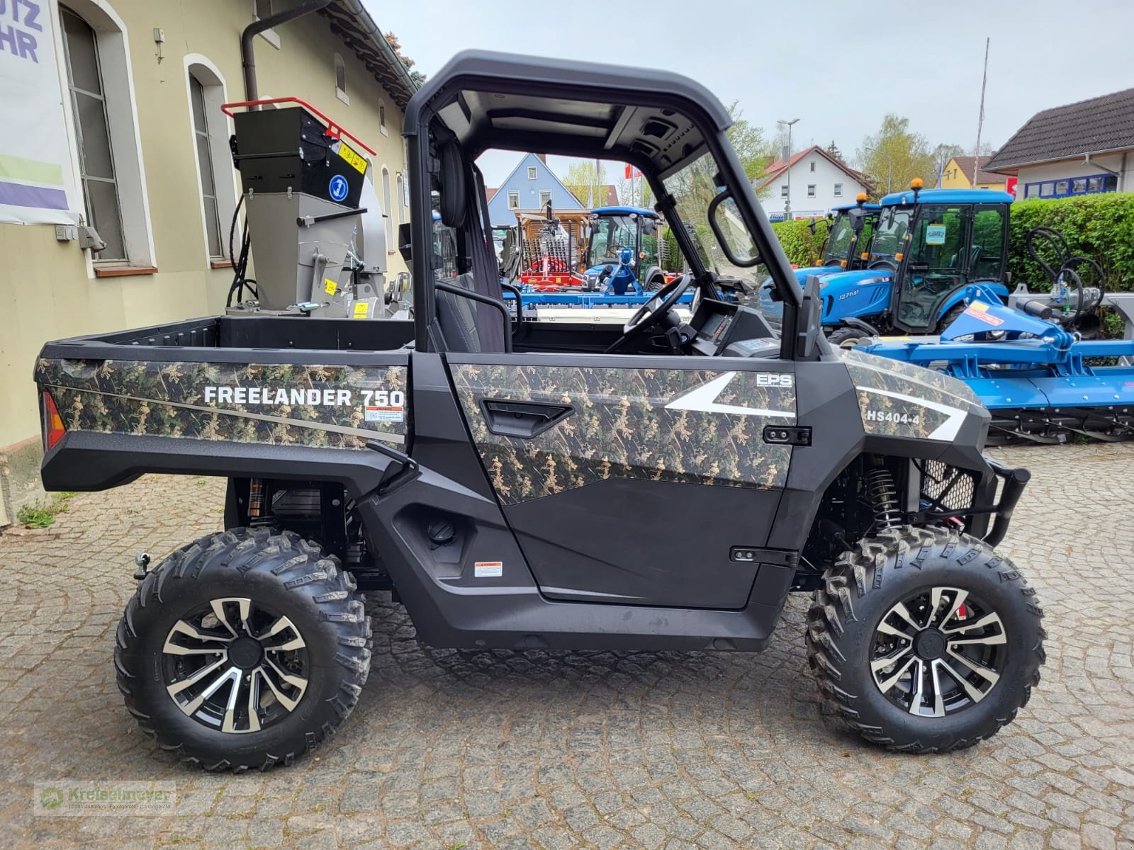 ATV & Quad des Typs Hisun Freelander 750 + 1400kg Anhängelast + StVZO Zulassung + Teilkabine + 10"Display Kamera UTV, Neumaschine in Feuchtwangen (Bild 1)