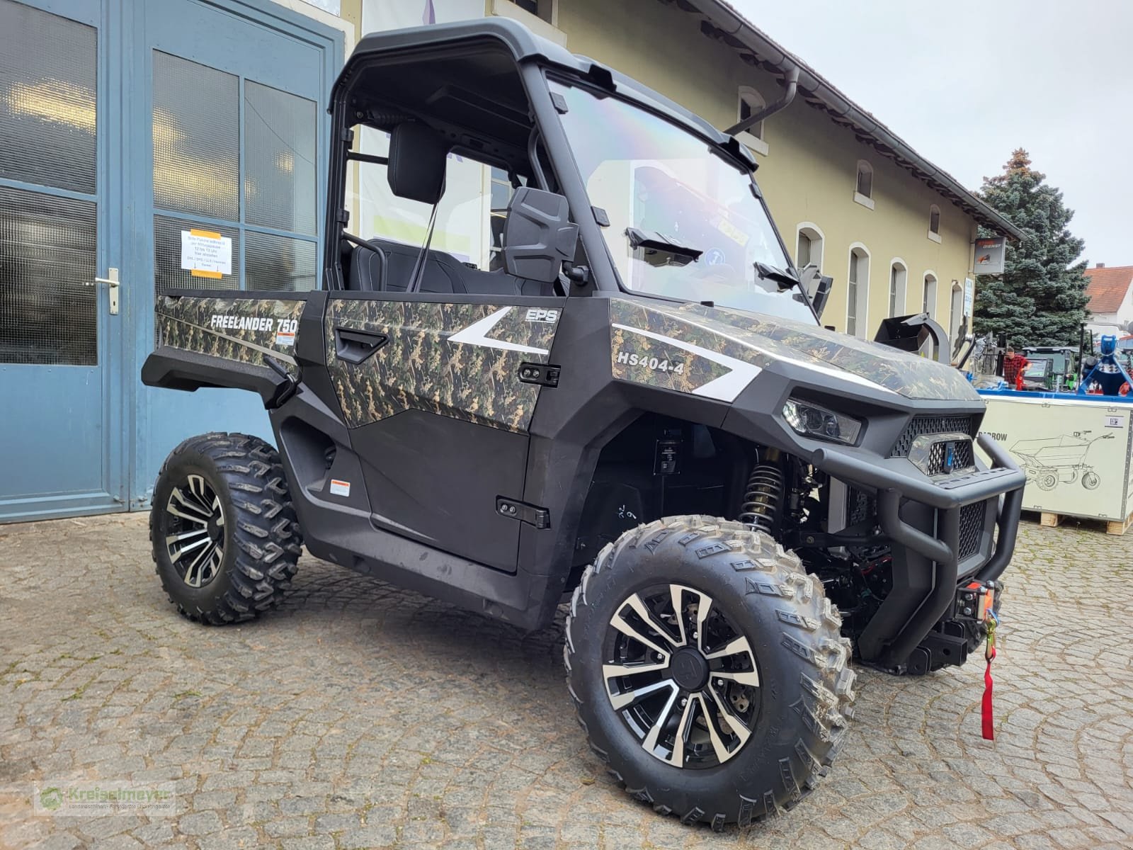 ATV & Quad des Typs Hisun Freelander 750 + 1400kg Anhängelast + StVZO Zulassung + Teilkabine + 10"Display Kamera UTV, Neumaschine in Feuchtwangen (Bild 4)