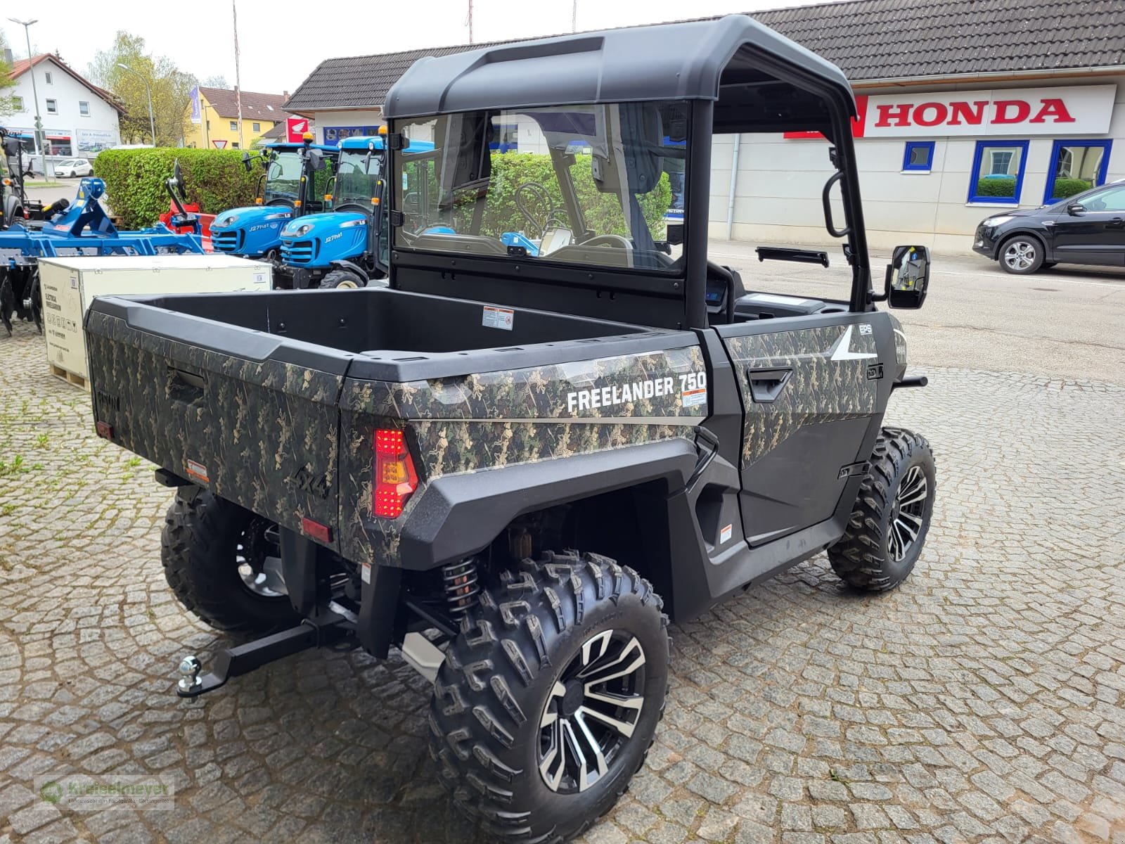 ATV & Quad des Typs Hisun Freelander 750 + 1400kg Anhängelast + StVZO Zulassung + Teilkabine + 10"Display Kamera UTV, Neumaschine in Feuchtwangen (Bild 5)