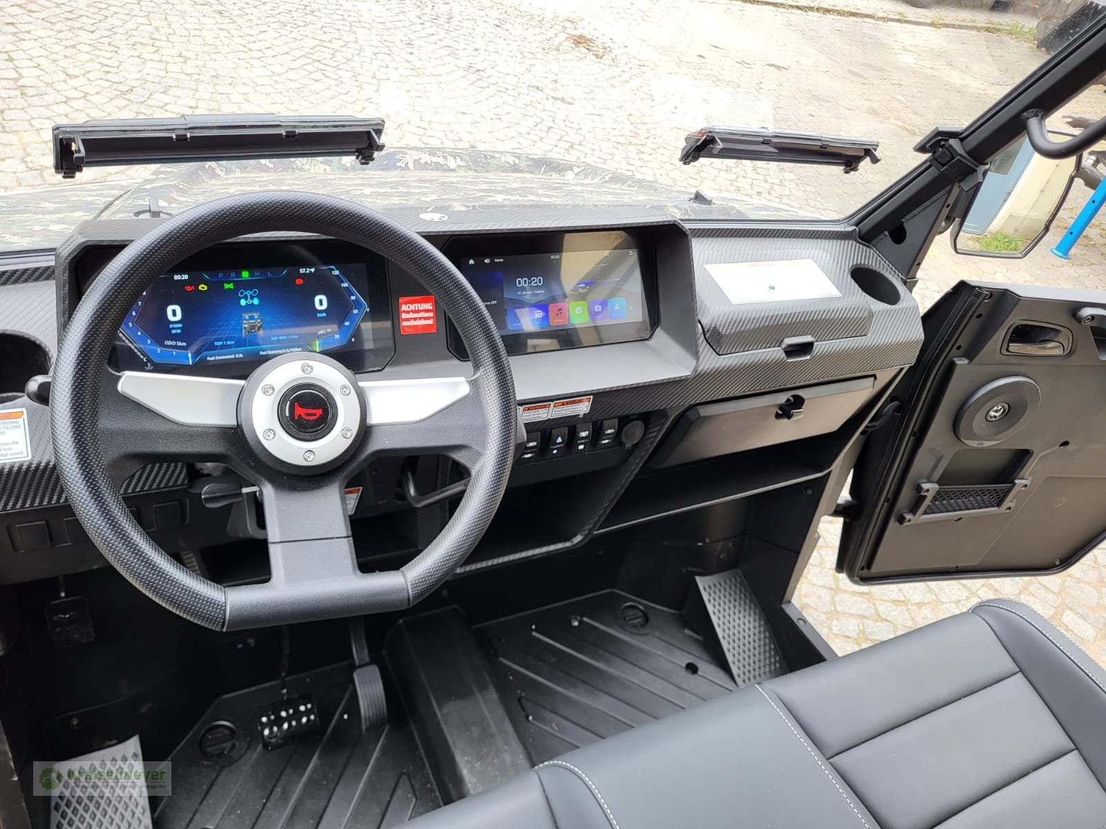 ATV & Quad des Typs Hisun Freelander 750 + 1400kg Anhängelast + StVZO Zulassung + Teilkabine + 10"Display Kamera UTV, Neumaschine in Feuchtwangen (Bild 12)