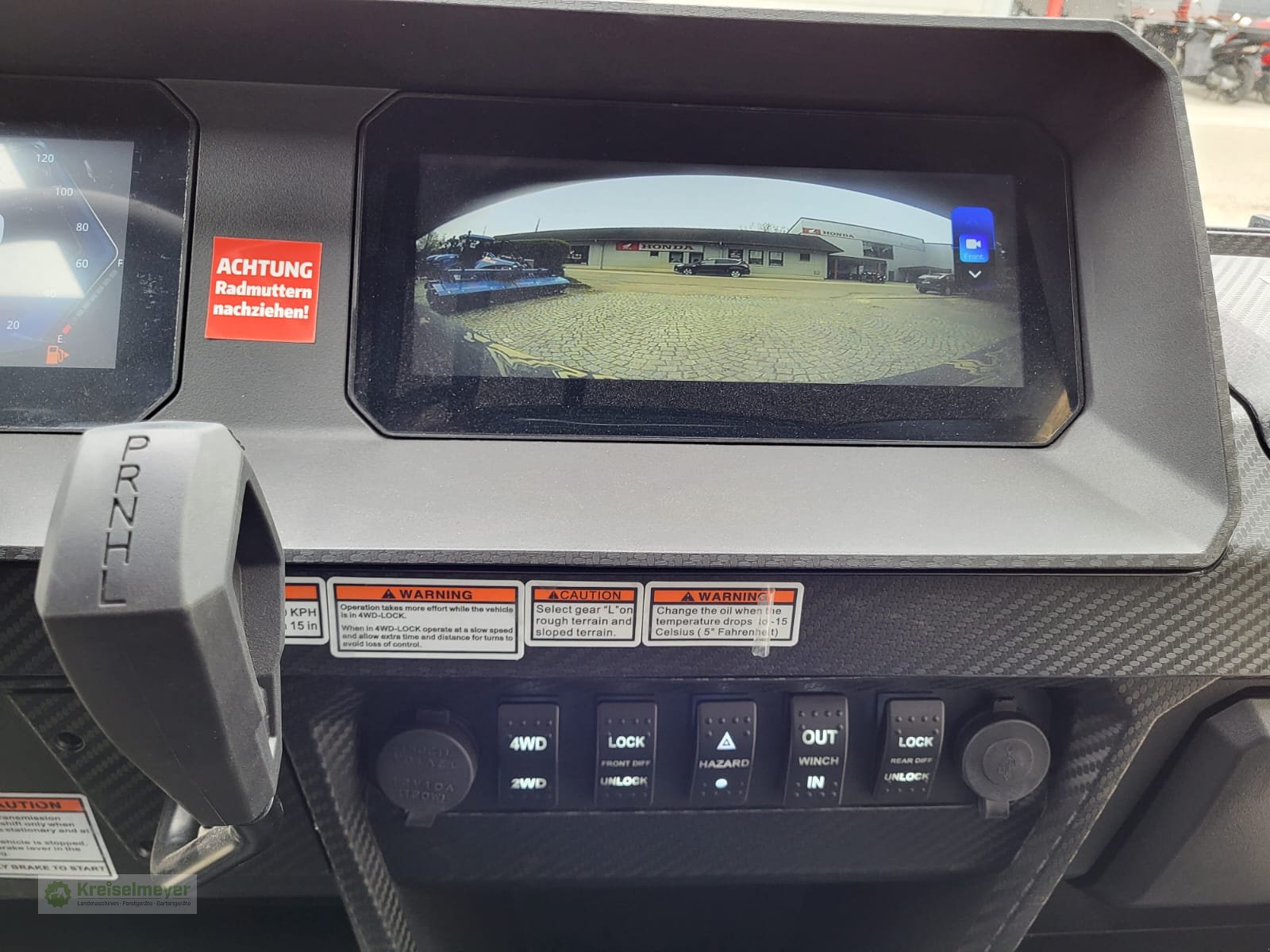 ATV & Quad des Typs Hisun Freelander 750 + 1400kg Anhängelast + StVZO Zulassung + Teilkabine + 10"Display Kamera UTV, Neumaschine in Feuchtwangen (Bild 14)