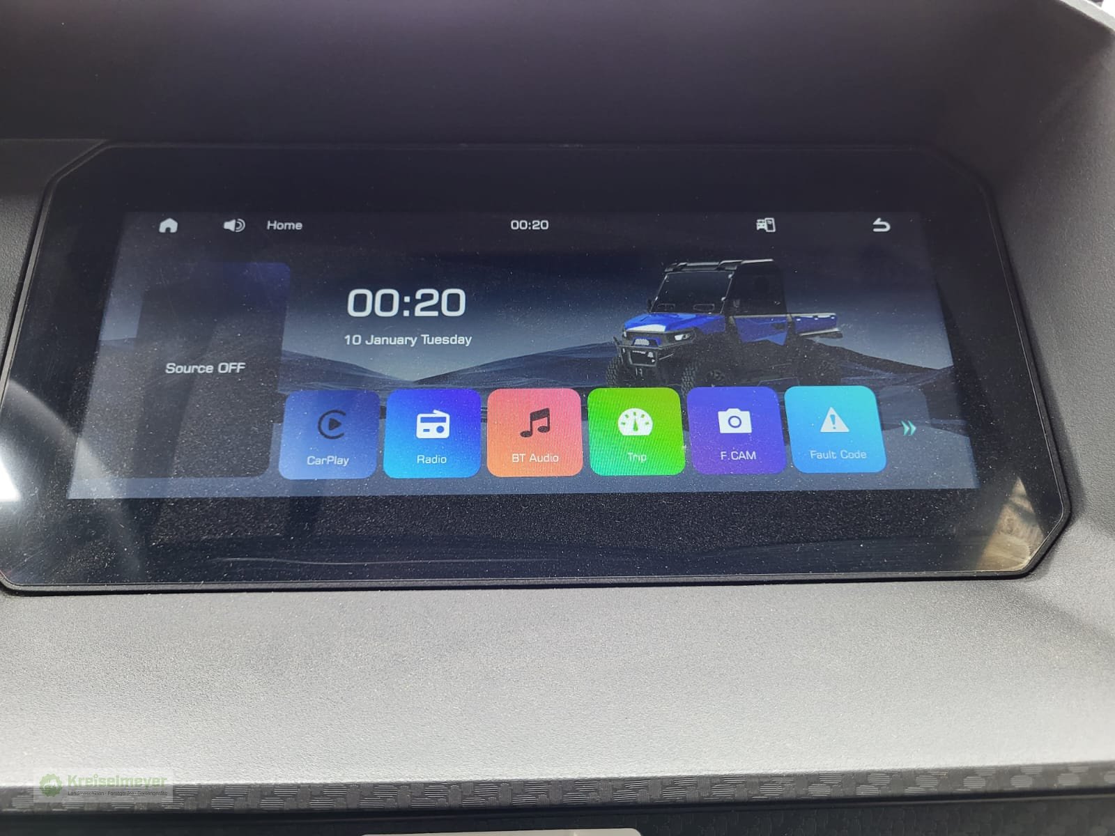 ATV & Quad des Typs Hisun Freelander 750 + 1400kg Anhängelast + StVZO Zulassung + Teilkabine + 10"Display Kamera UTV, Neumaschine in Feuchtwangen (Bild 16)