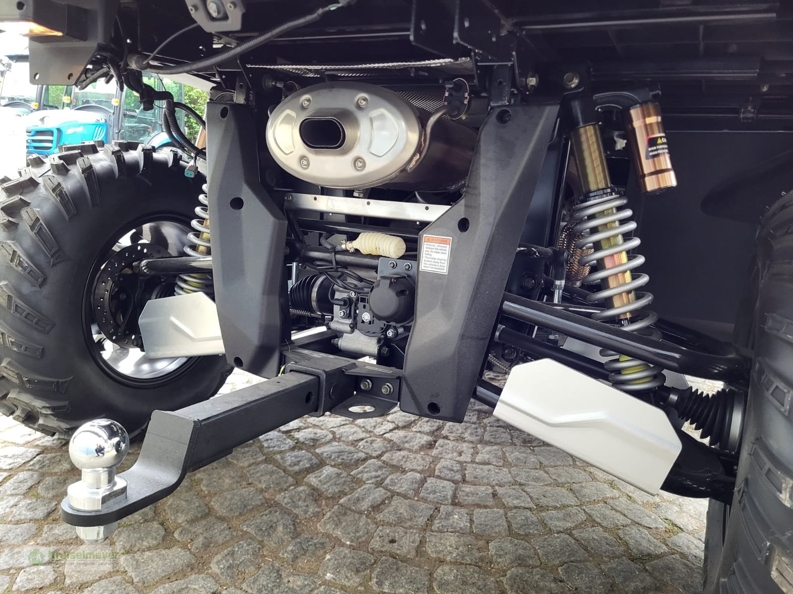 ATV & Quad des Typs Hisun Freelander 750 + 1400kg Anhängelast + StVZO Zulassung + Teilkabine + 10"Display Kamera UTV, Neumaschine in Feuchtwangen (Bild 20)