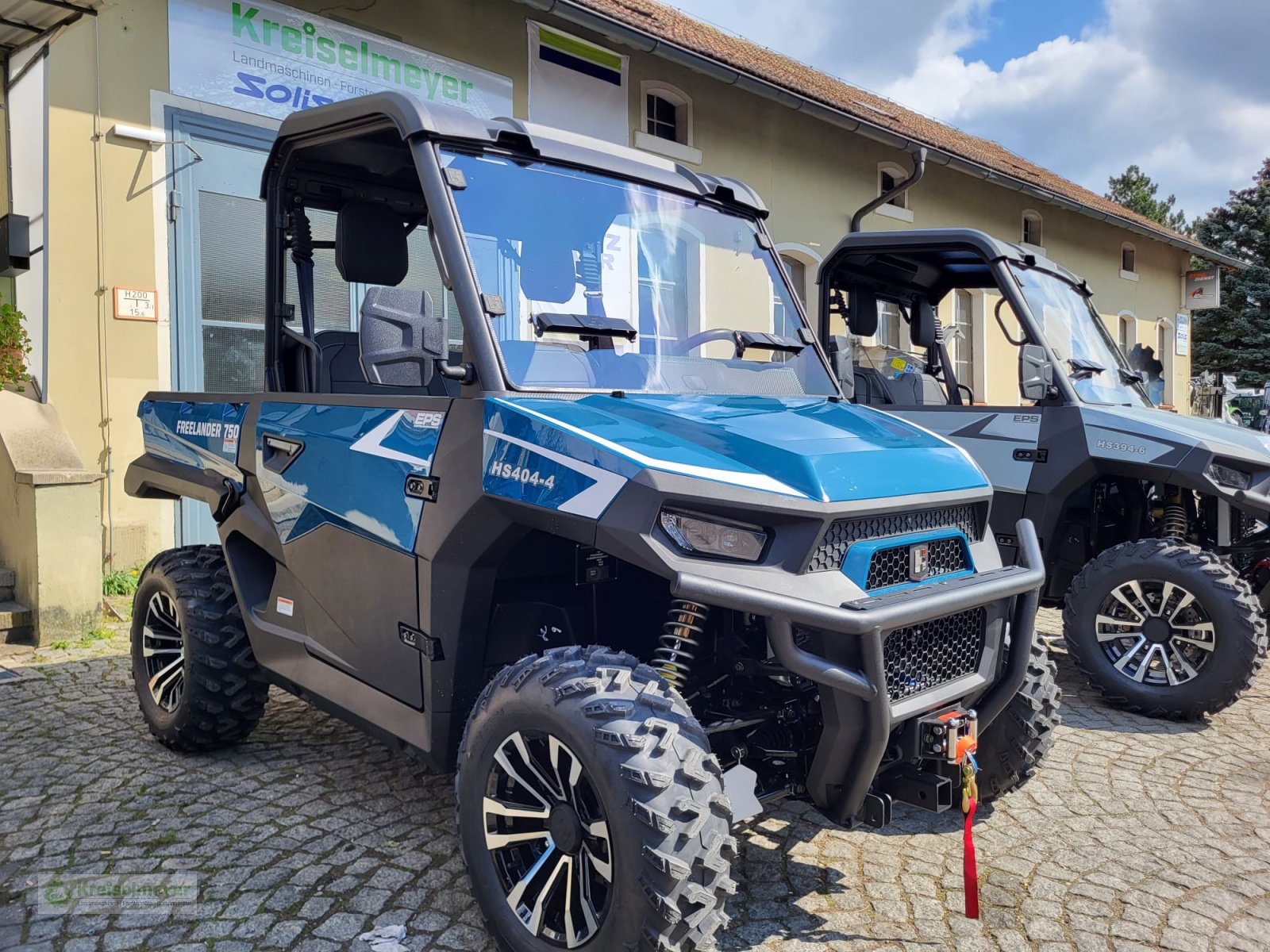 ATV & Quad типа Hisun Freelander 750 + 1400kg Anhängelast + StVZO Zulassung + Teilkabine + LCD 10" Display Kamera UTV, Neumaschine в Feuchtwangen (Фотография 1)