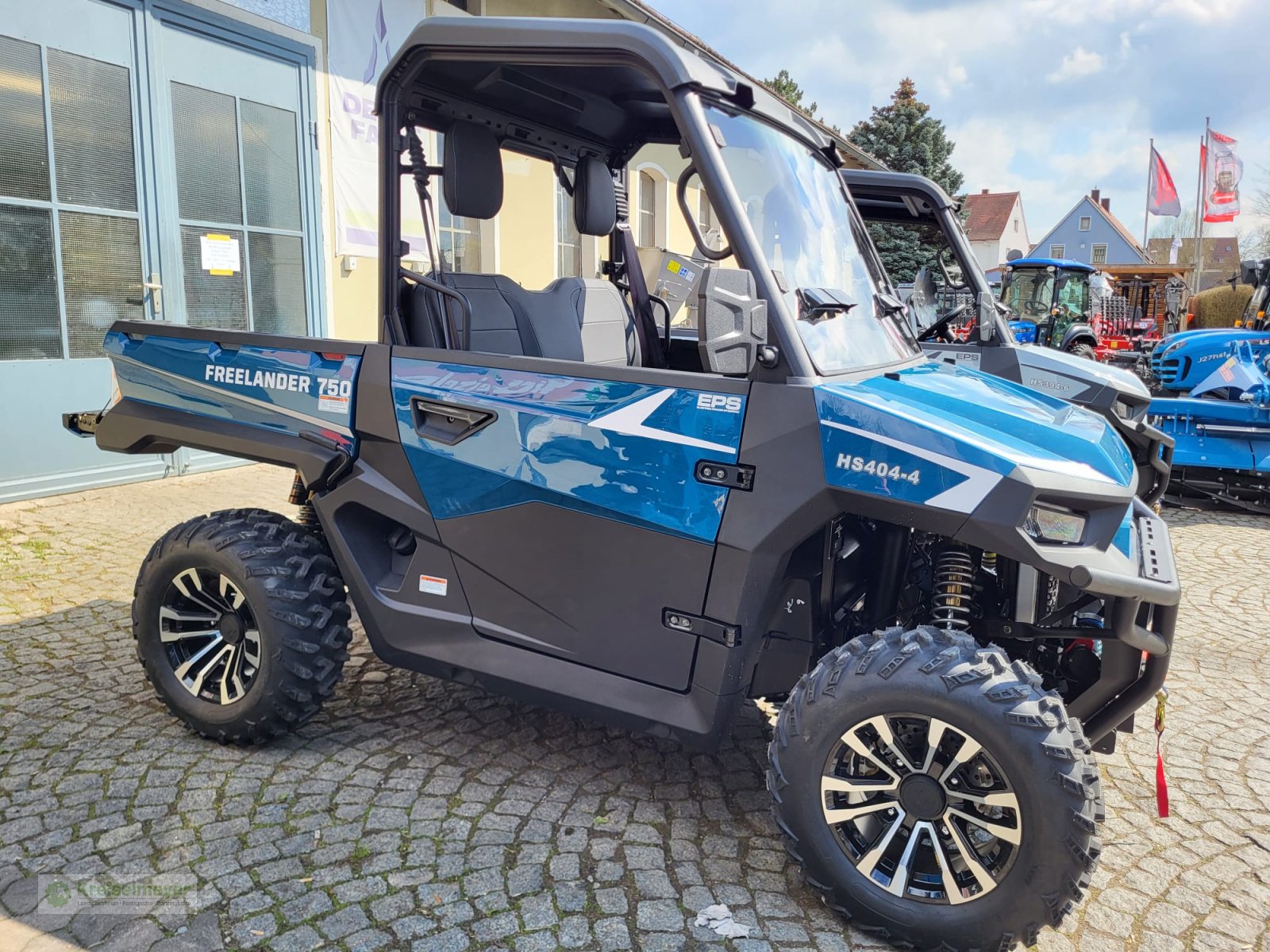 ATV & Quad типа Hisun Freelander 750 + 1400kg Anhängelast + StVZO Zulassung + Teilkabine + LCD 10" Display Kamera UTV, Neumaschine в Feuchtwangen (Фотография 2)