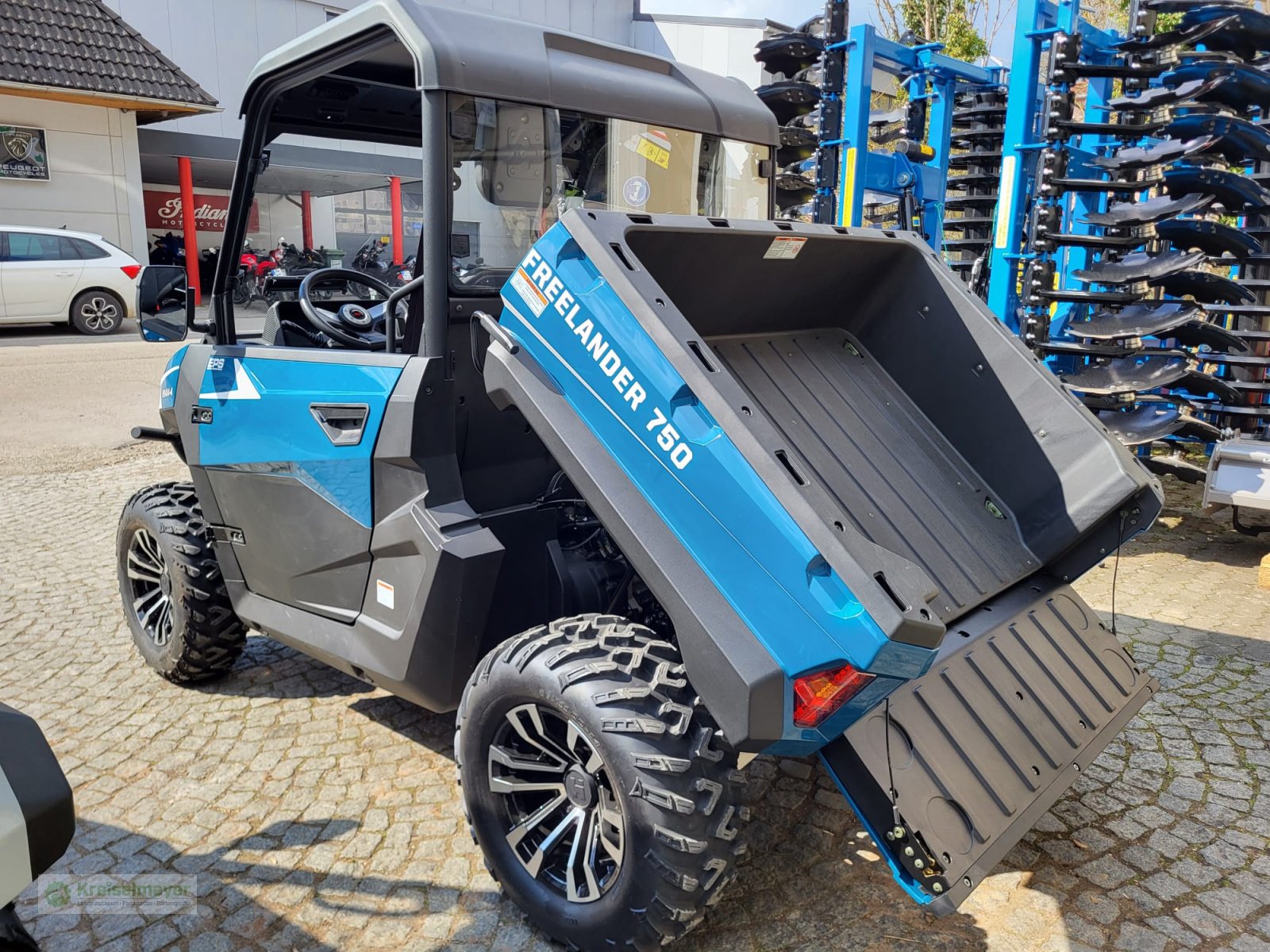 ATV & Quad типа Hisun Freelander 750 + 1400kg Anhängelast + StVZO Zulassung + Teilkabine + LCD 10" Display Kamera UTV, Neumaschine в Feuchtwangen (Фотография 7)