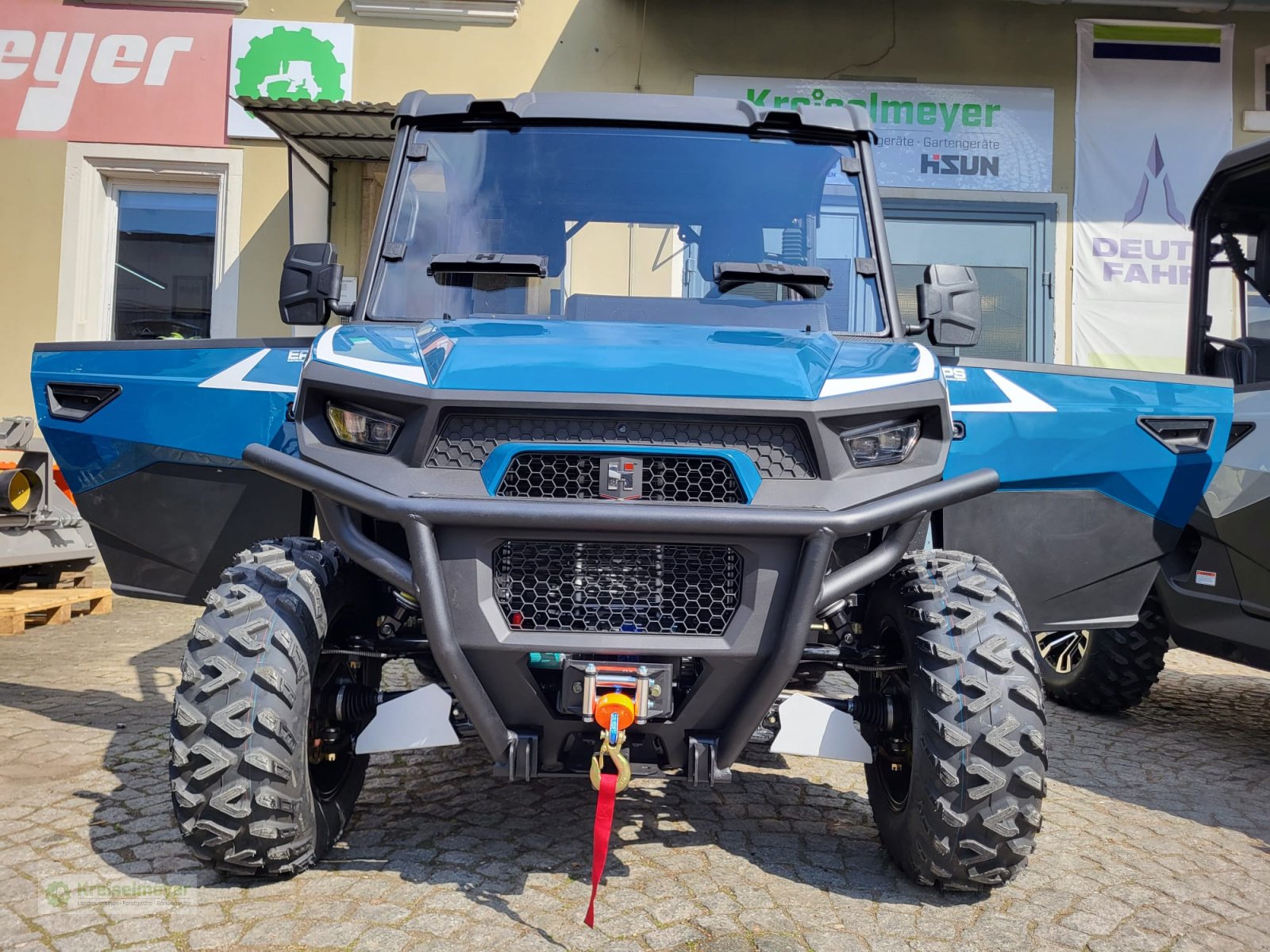 ATV & Quad типа Hisun Freelander 750 + 1400kg Anhängelast + StVZO Zulassung + Teilkabine + LCD 10" Display Kamera UTV, Neumaschine в Feuchtwangen (Фотография 8)