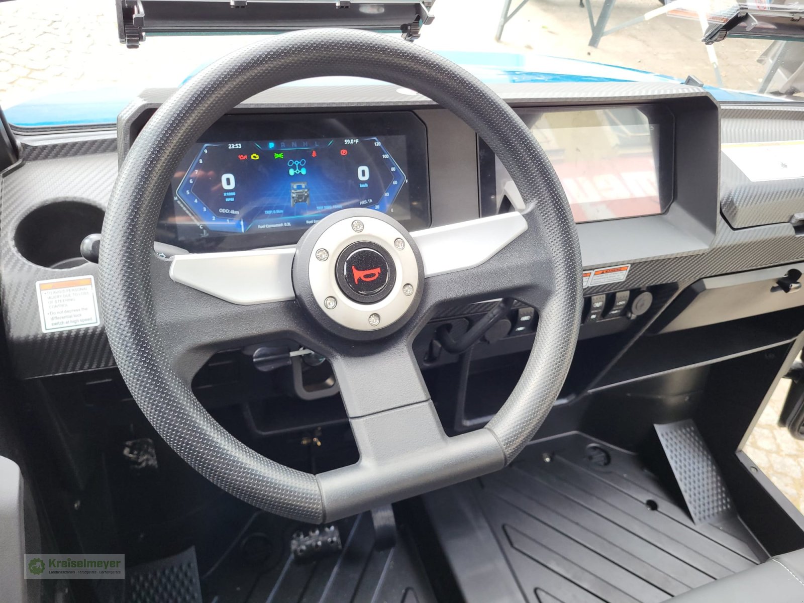 ATV & Quad типа Hisun Freelander 750 + 1400kg Anhängelast + StVZO Zulassung + Teilkabine + LCD 10" Display Kamera UTV, Neumaschine в Feuchtwangen (Фотография 11)