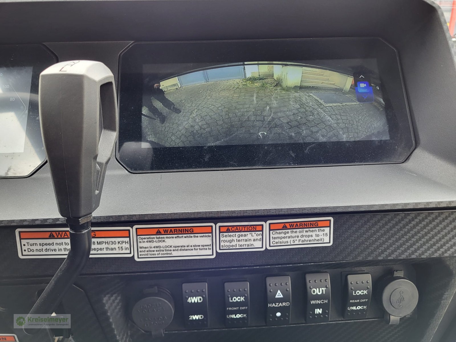 ATV & Quad типа Hisun Freelander 750 + 1400kg Anhängelast + StVZO Zulassung + Teilkabine + LCD 10" Display Kamera UTV, Neumaschine в Feuchtwangen (Фотография 13)