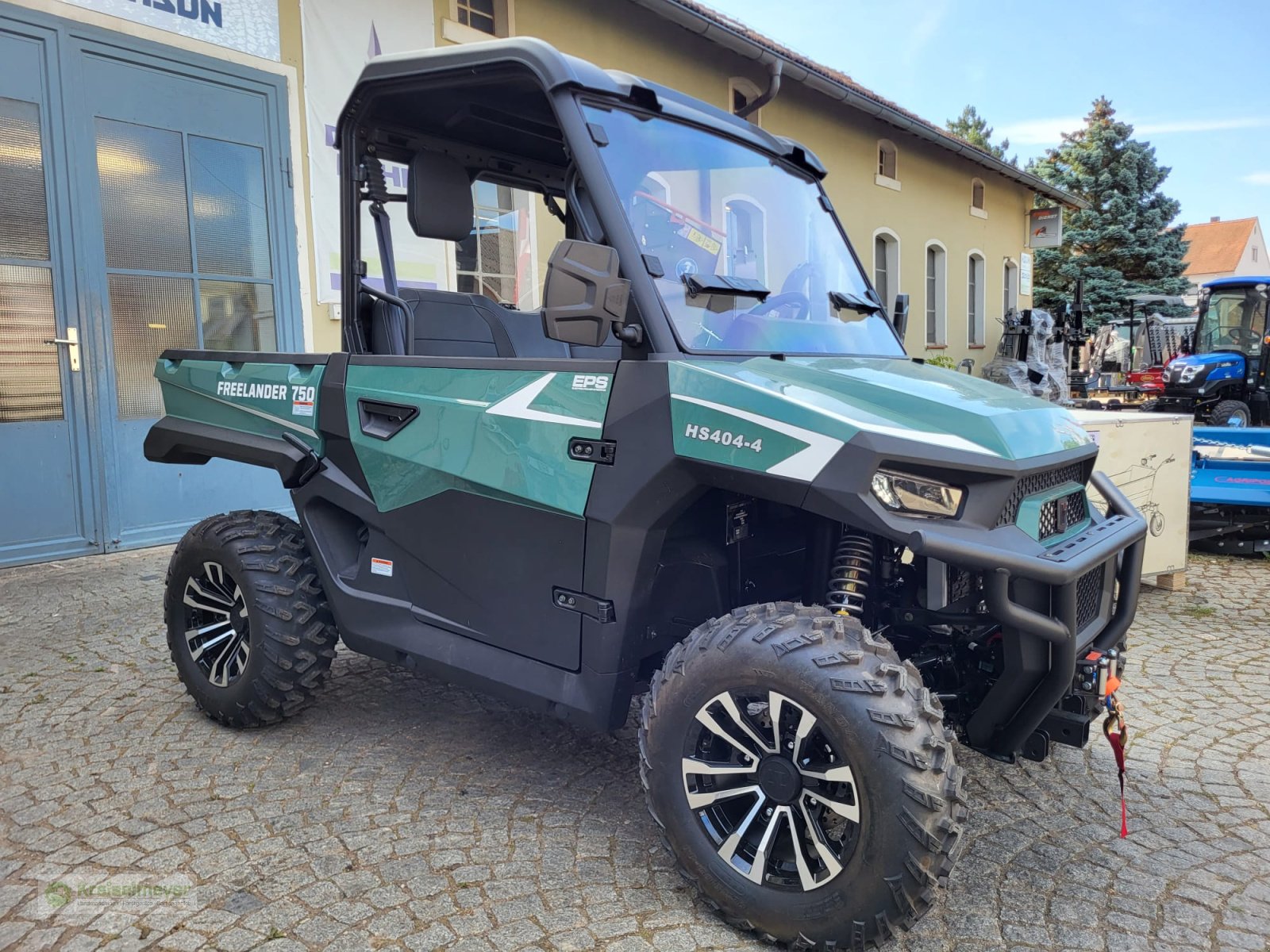 ATV & Quad des Typs Hisun Freelander 750 + 1400kg Anhängelast + StVZO Zulassung + Teilkabine + LCD 10" Display Kamera UTV, Neumaschine in Feuchtwangen (Bild 1)