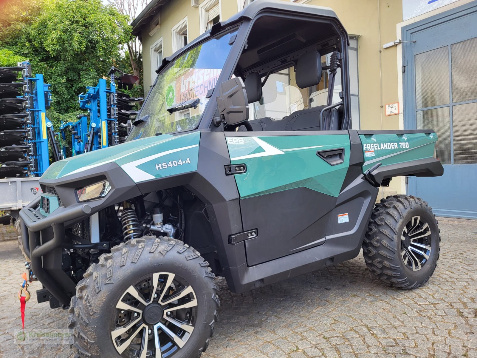 ATV & Quad des Typs Hisun Freelander 750 + 1400kg Anhängelast + StVZO Zulassung + Teilkabine + LCD 10" Display Kamera UTV, Neumaschine in Feuchtwangen (Bild 2)
