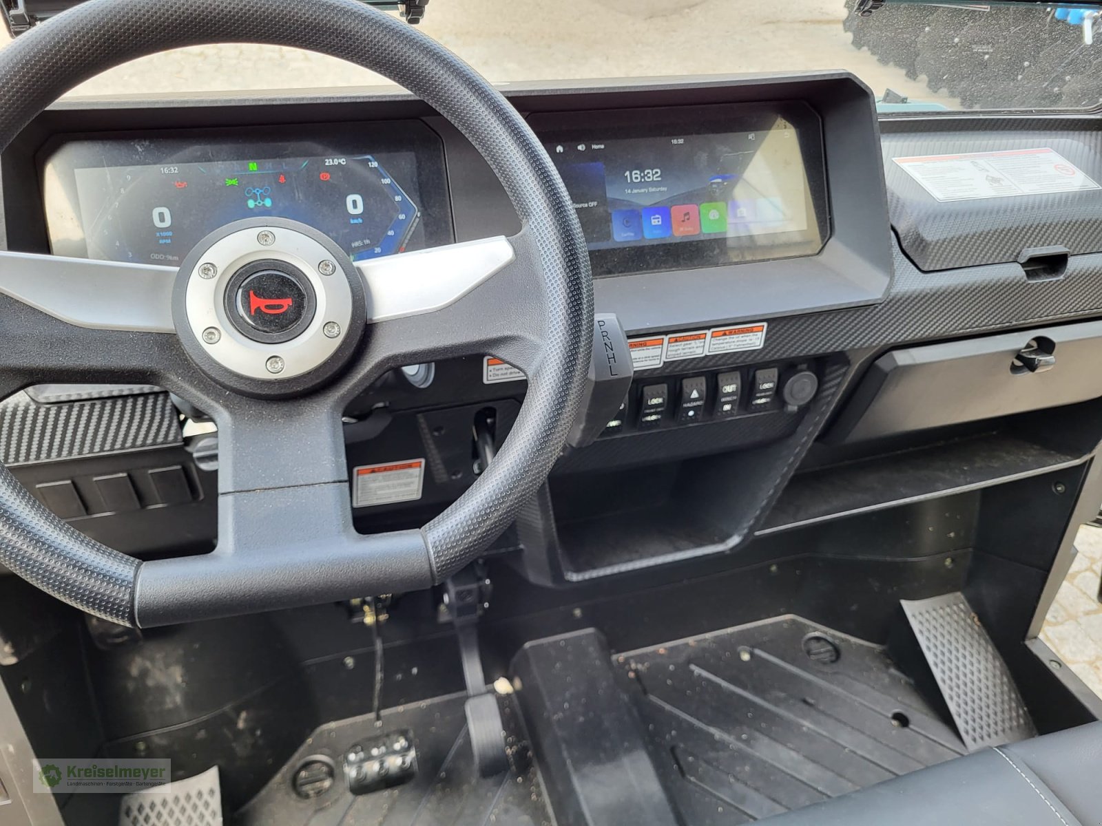 ATV & Quad des Typs Hisun Freelander 750 + 1400kg Anhängelast + StVZO Zulassung + Teilkabine + LCD 10" Display Kamera UTV, Neumaschine in Feuchtwangen (Bild 10)