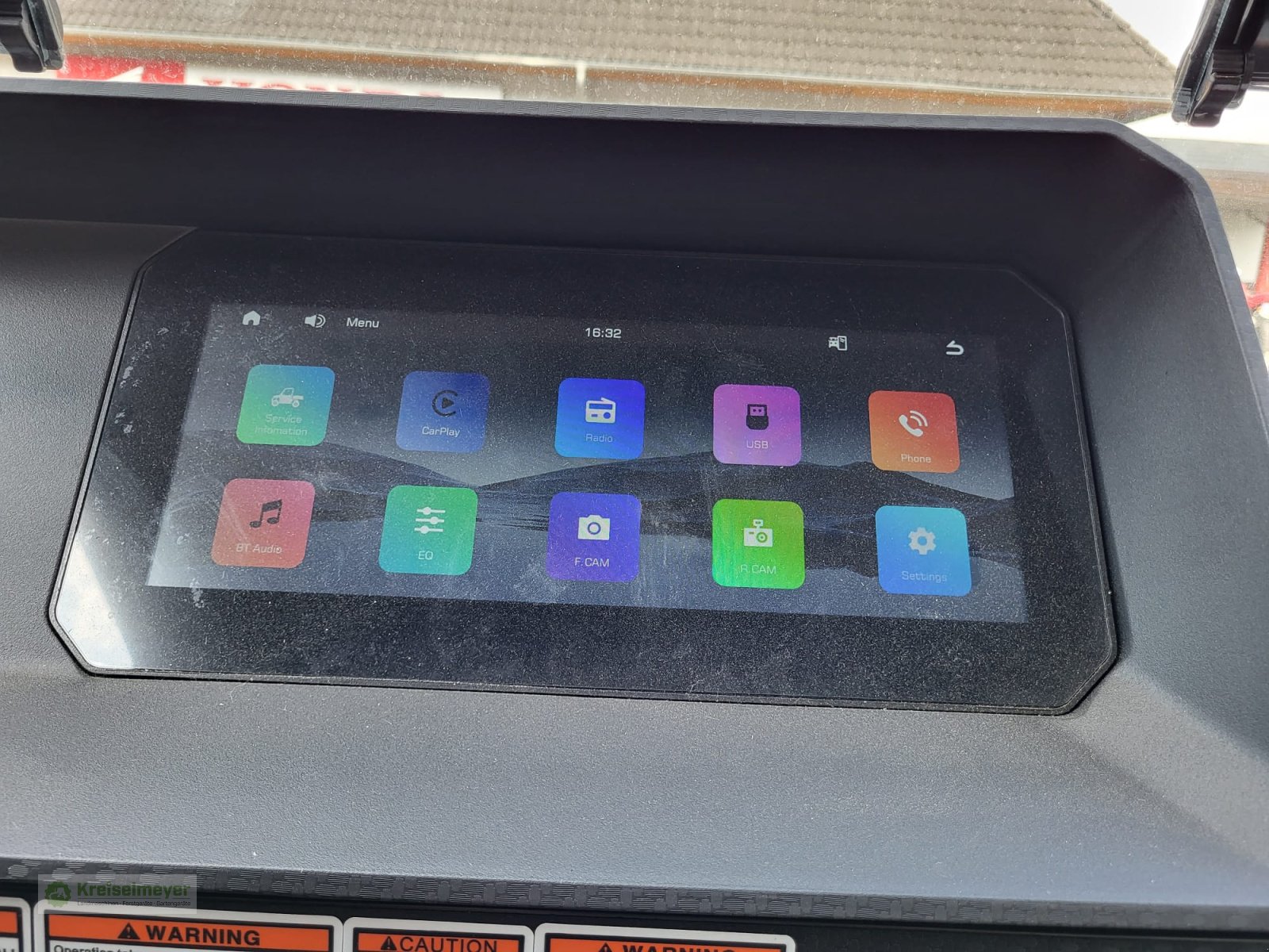 ATV & Quad des Typs Hisun Freelander 750 + 1400kg Anhängelast + StVZO Zulassung + Teilkabine + LCD 10" Display Kamera UTV, Neumaschine in Feuchtwangen (Bild 12)