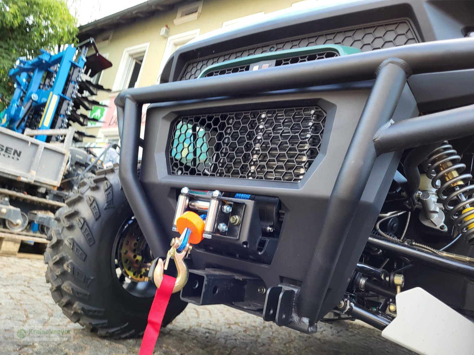 ATV & Quad des Typs Hisun Freelander 750 + 1400kg Anhängelast + StVZO Zulassung + Teilkabine + LCD 10" Display Kamera UTV, Neumaschine in Feuchtwangen (Bild 17)