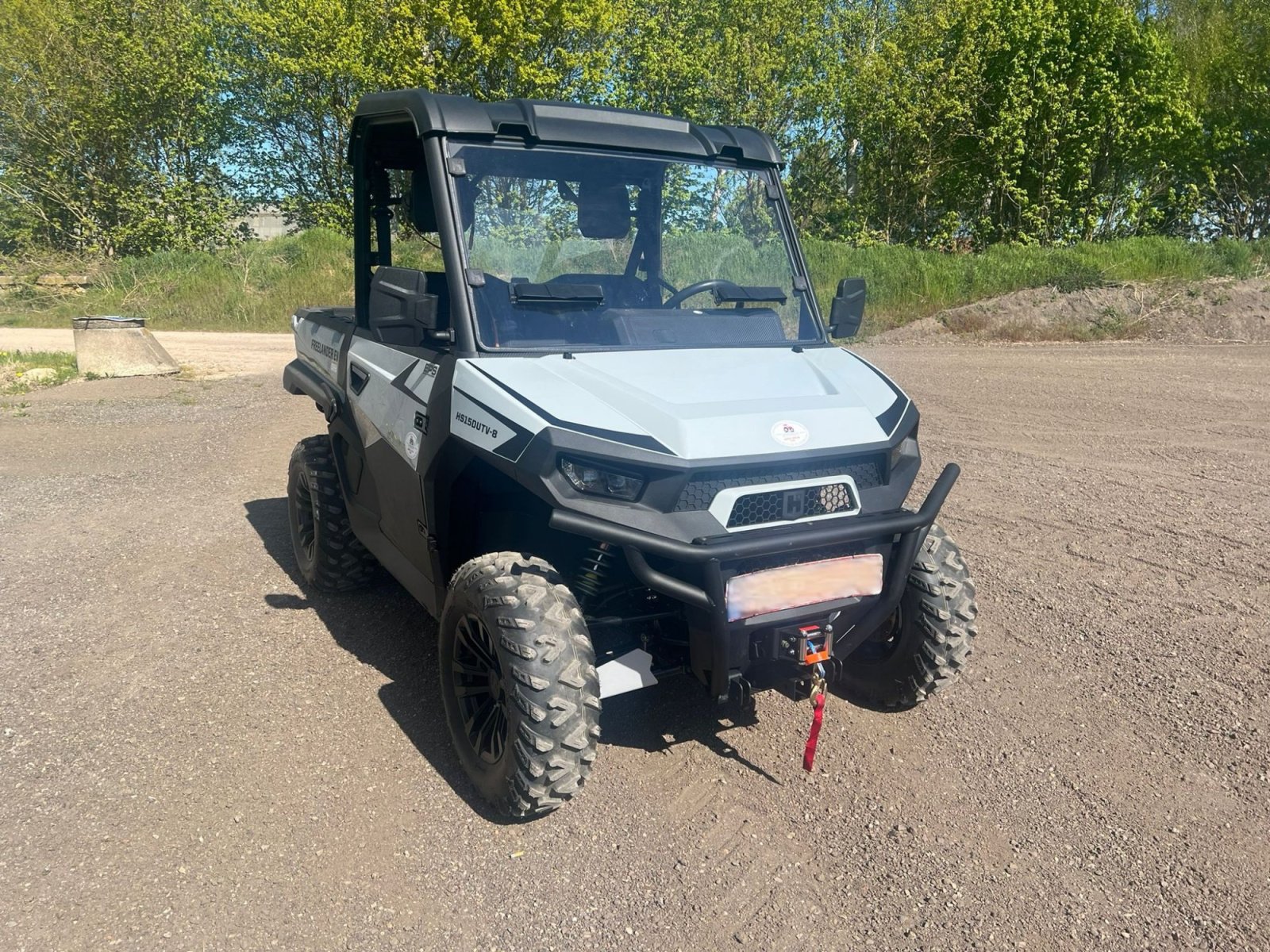 ATV & Quad del tipo Hisun Frelander EV, Neumaschine In Klempau (Immagine 1)